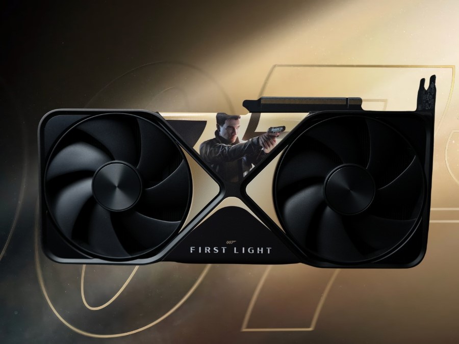 Nvidia is giving away an RTX 5090 with a custom 007 First Light wrap