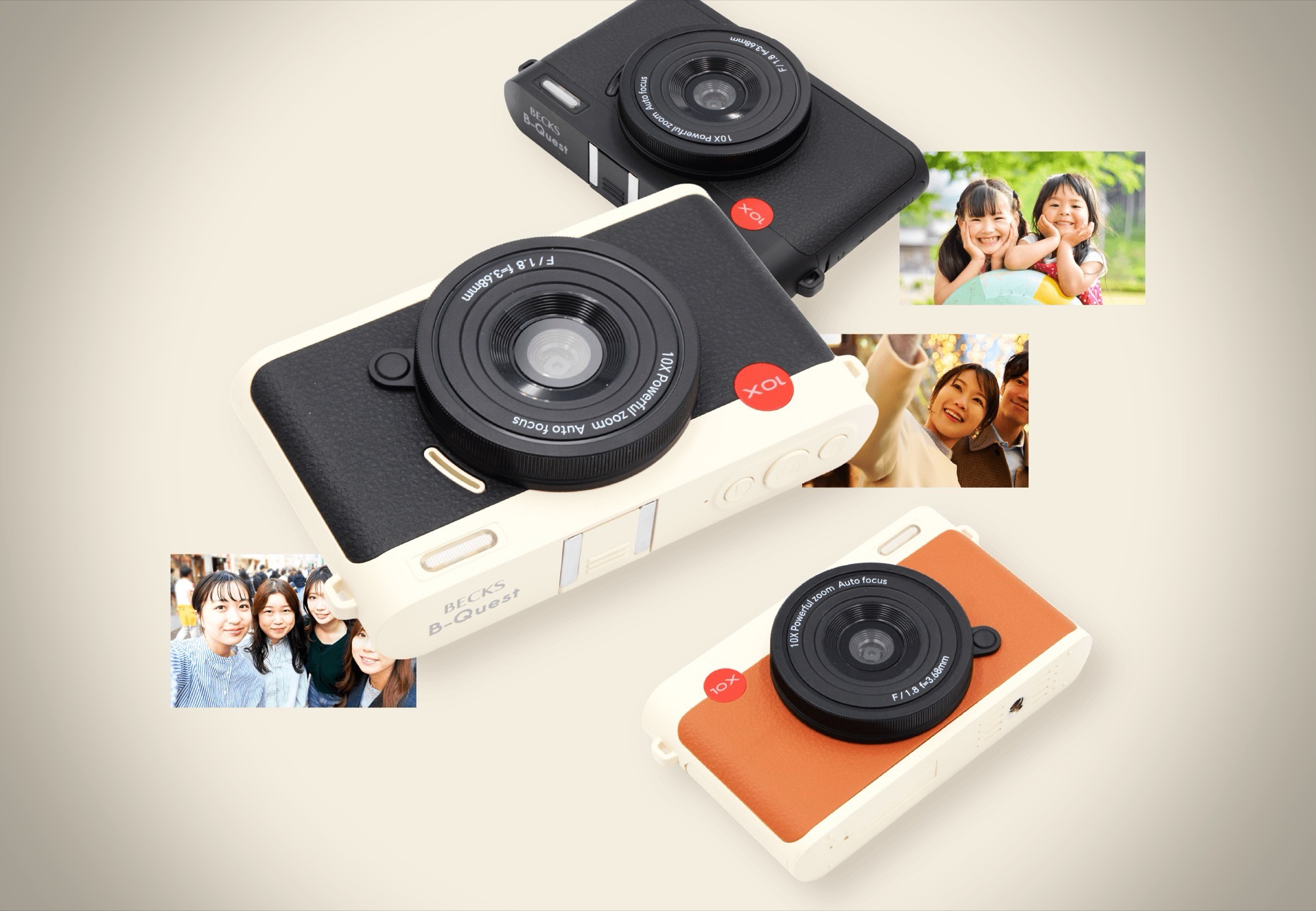 Affordable compact camera with 4-inch touchscreen launches as Leica lookalike