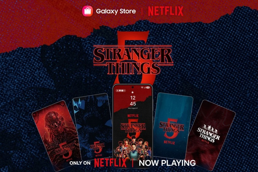 Samsung Galaxy smartphones get exclusive Stranger Things theme and wallpapers