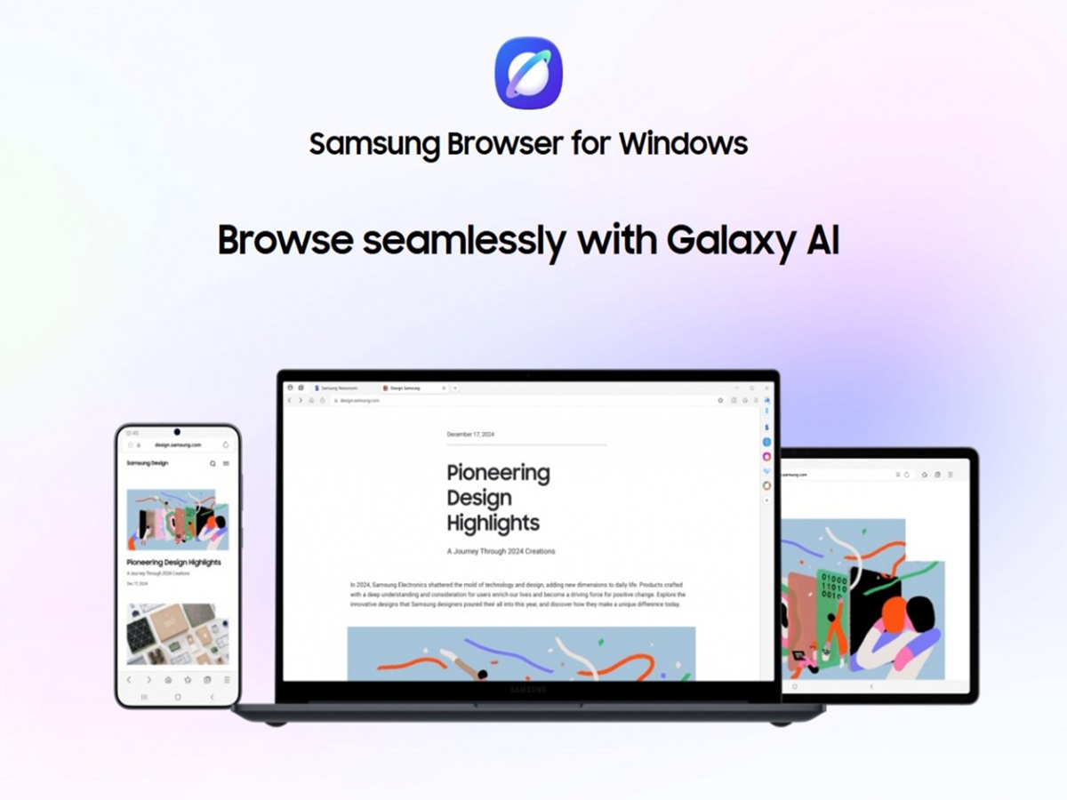 Samsung Browser for Windows gets new agentic AI features