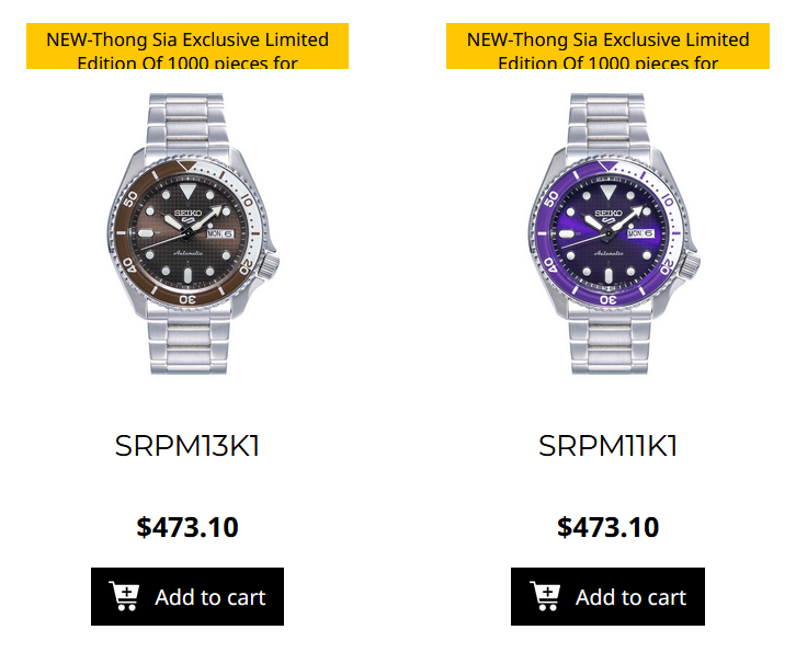 (Image source: Seiko Singapore)