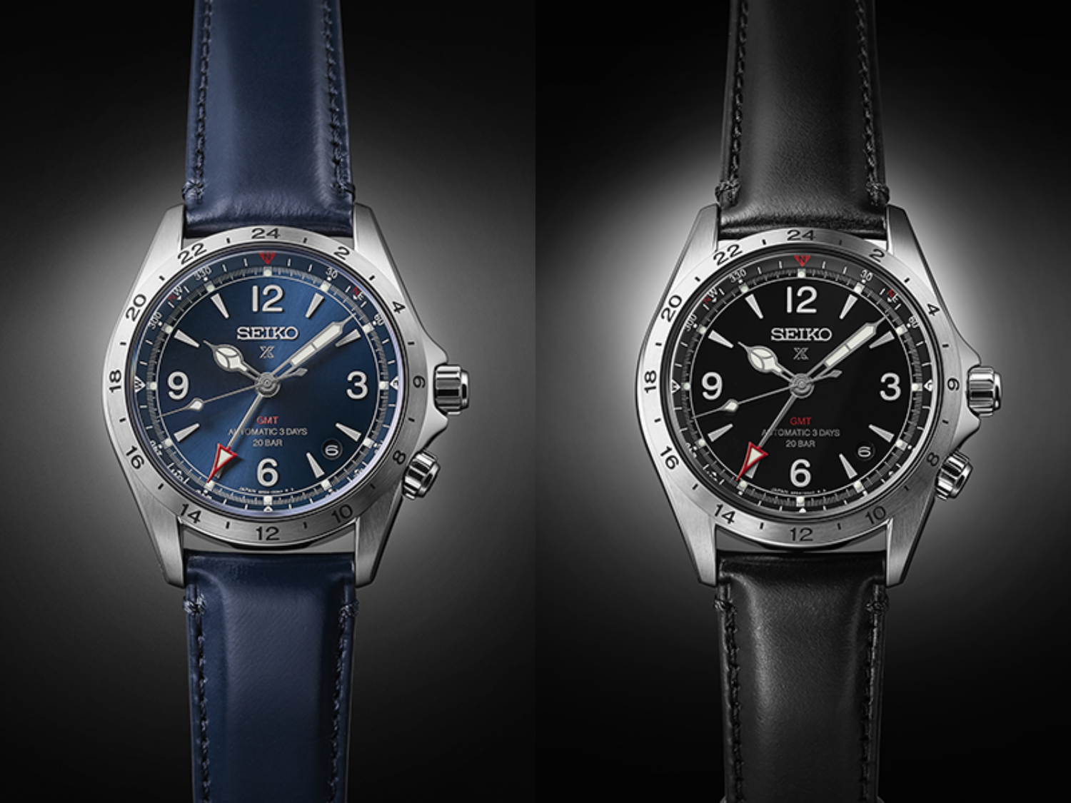 Seiko launches two new Alpinist mechanical GMT watches with 6R54 movement
