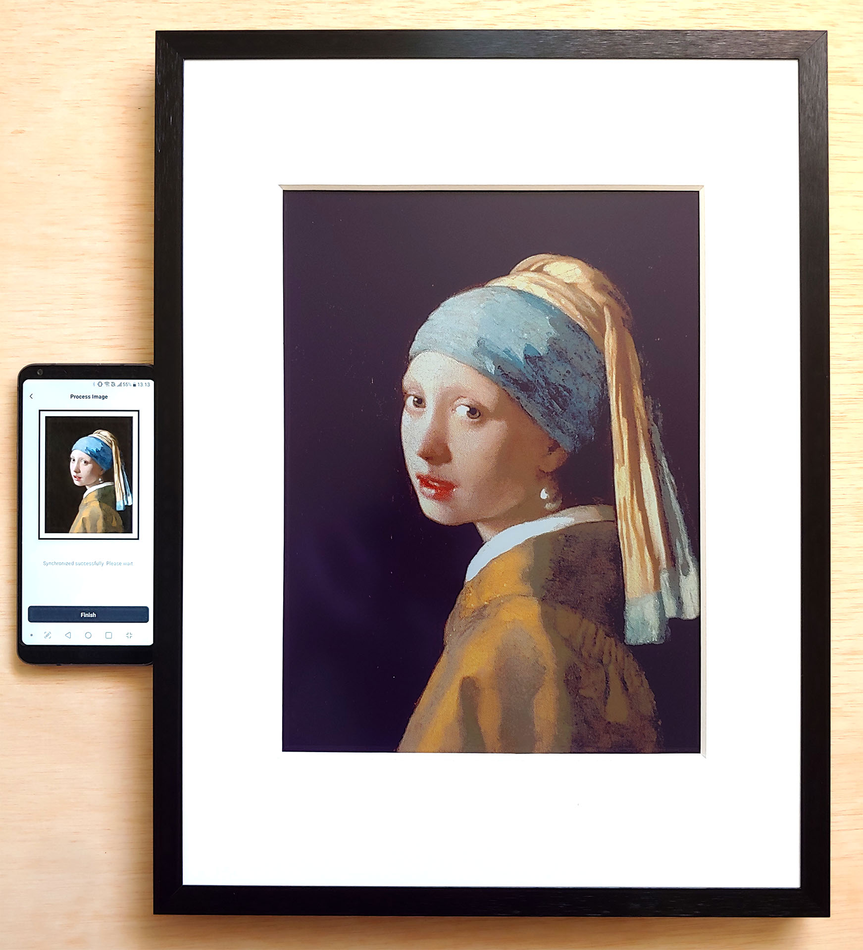 SwitchBot AI art frame hands-on review: Bringing the world of art home