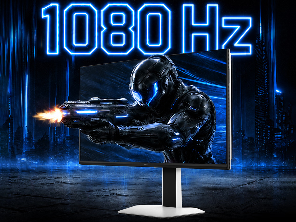 TCL launches new Mini LED gaming monitor with dual-mode 1080Hz refresh rate