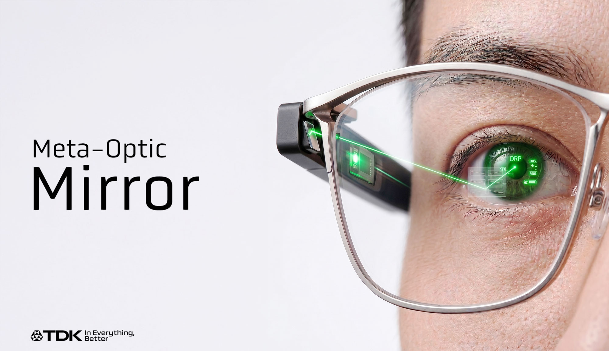 TDK shows off smart-glasses display that projects images straight onto the retina