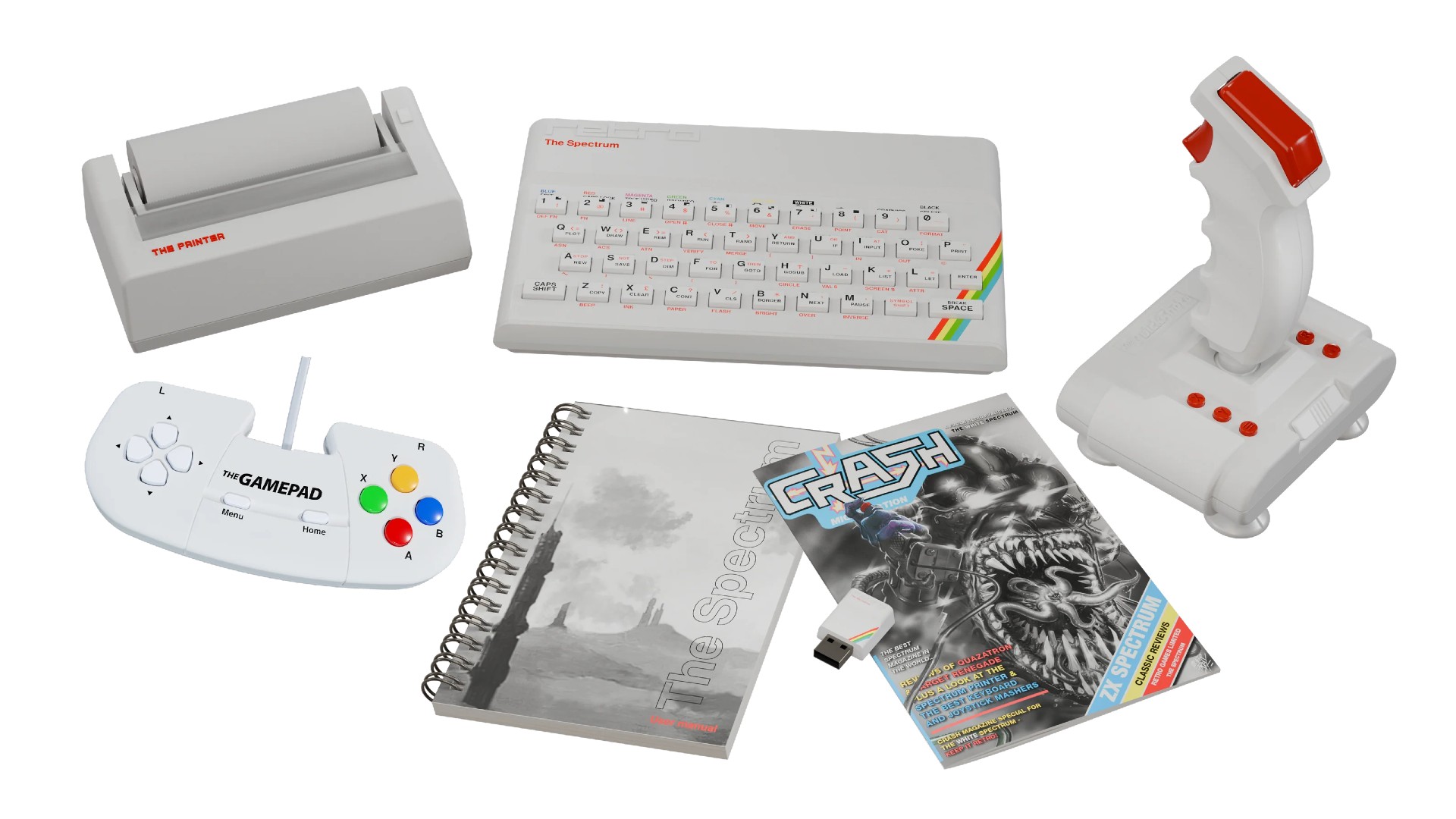 Plaion begins selling a white version of the ZX Spectrum alongside