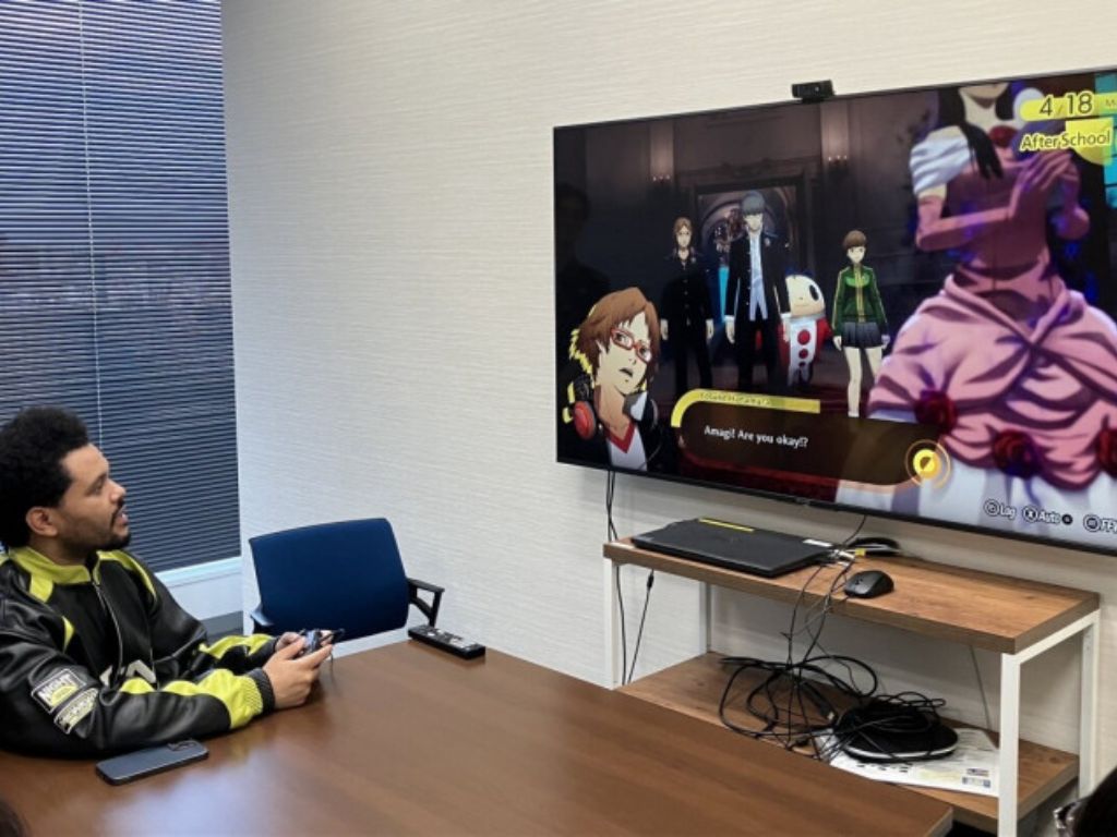 The Weeknd saw Persona 6 and played Persona 4 Revival before fans even got a trailer
