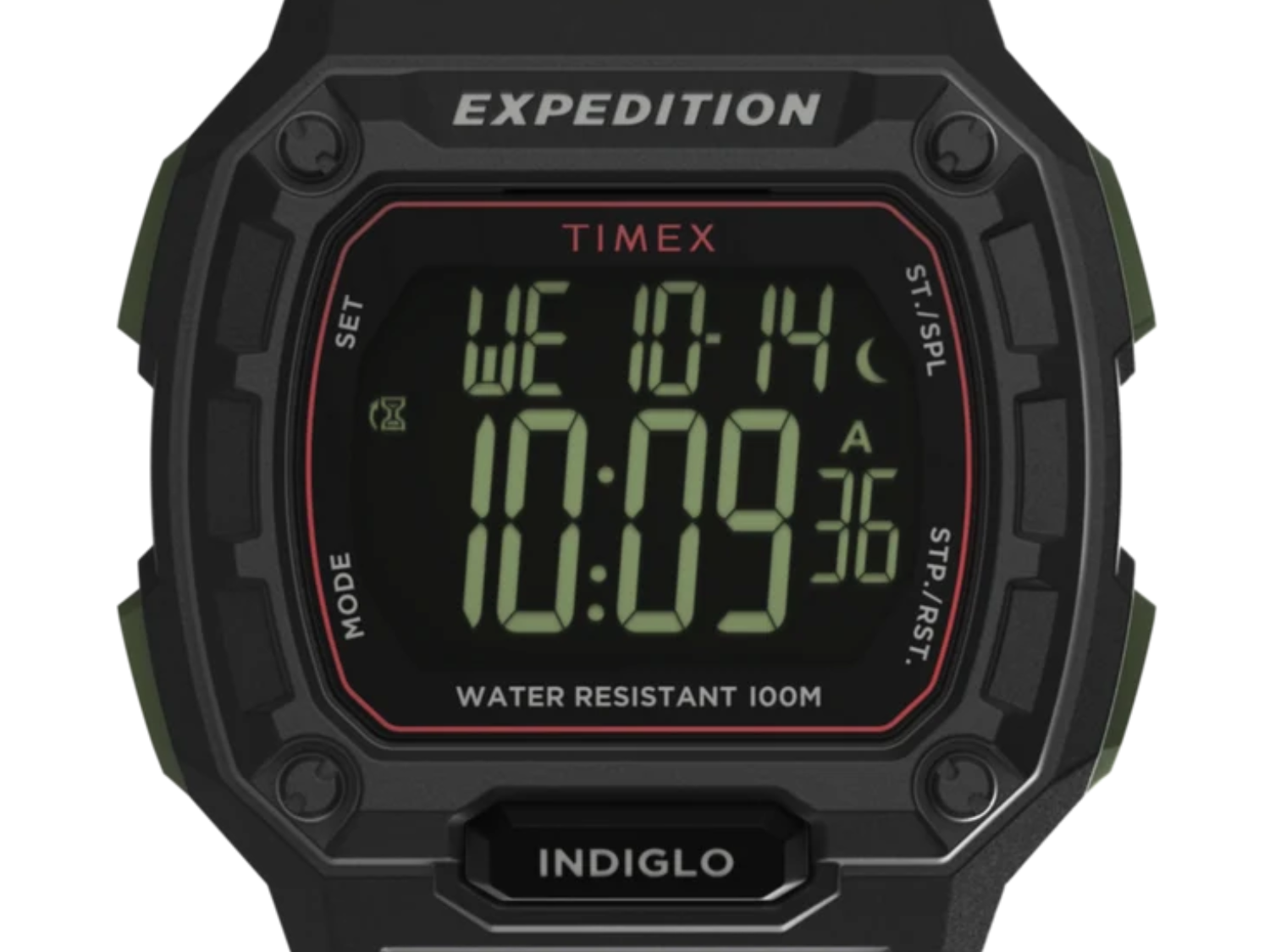 Timex's Expedition Ridge digital chronograph launches in more markets with a negative display