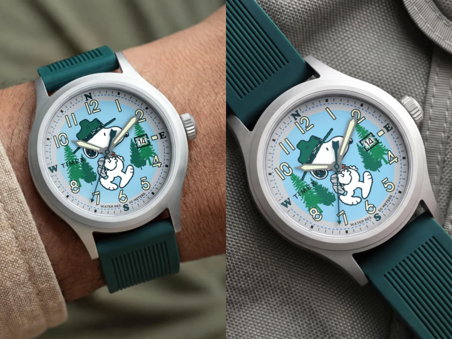 Timex's new Expedition Scout collab swaps the 24-hour scale for compass markers