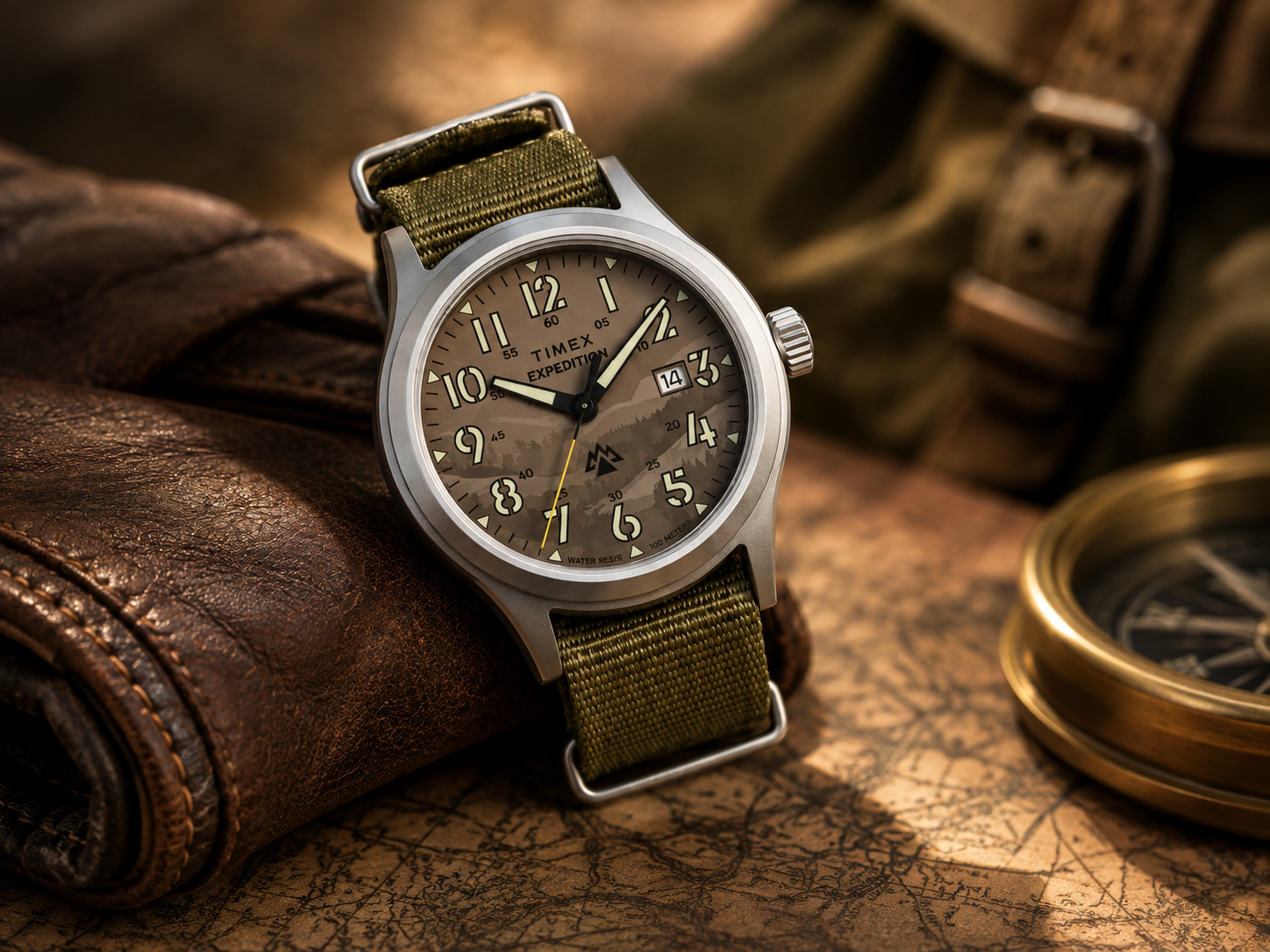 Timex launches two new field watches with stainless steel cases and camo dials