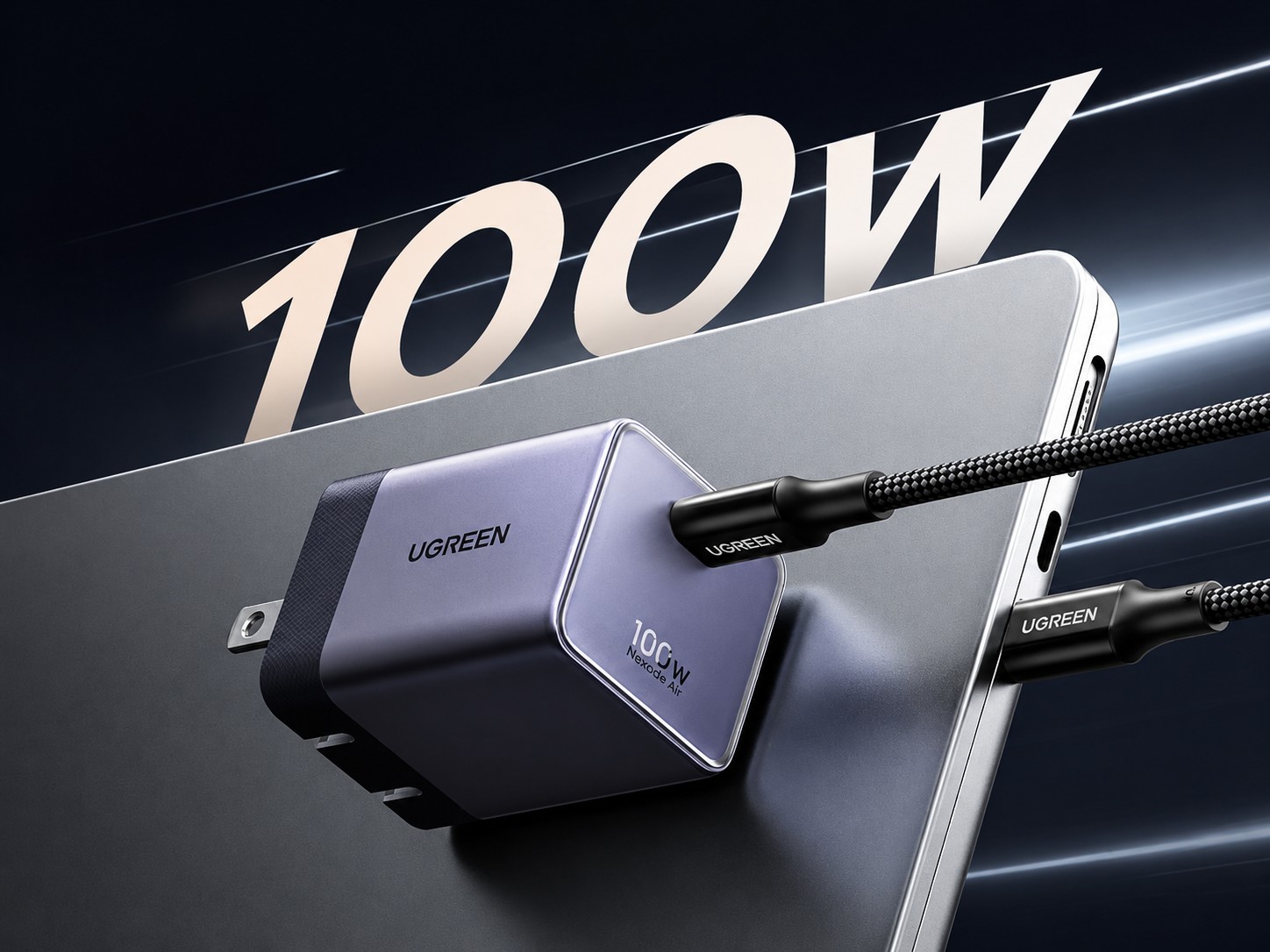 Nexode Air: Ugreen launches new 100W charger with compact design