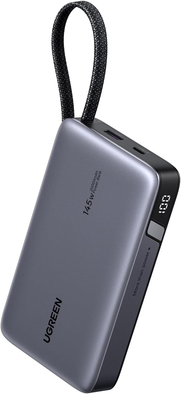 The Ugreen Nexode Power Bank 20,000 mAh 145W. (Image source: Ugreen)