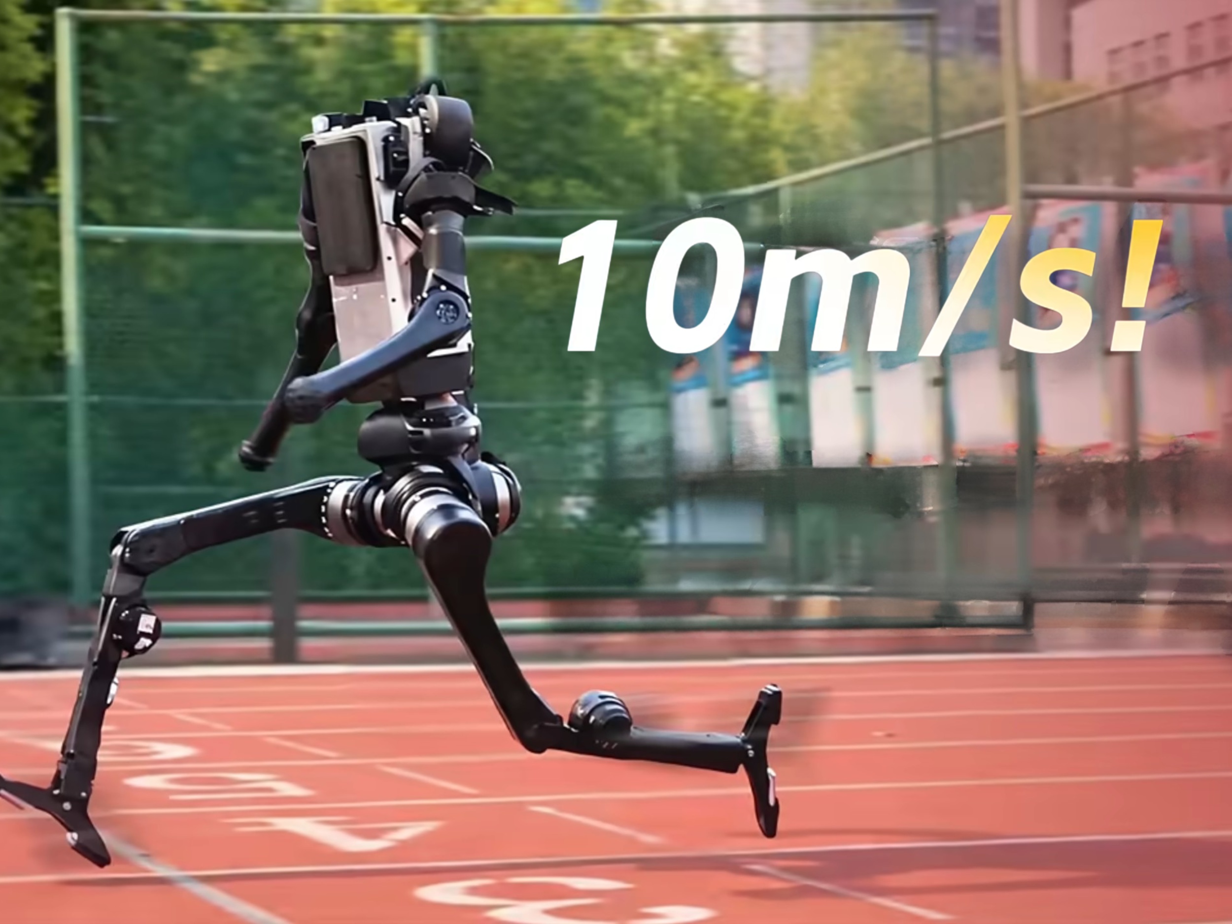 It’s getting close for Usain Bolt: Humanoid robot hits 10.1 m/s in 100-meter sprint