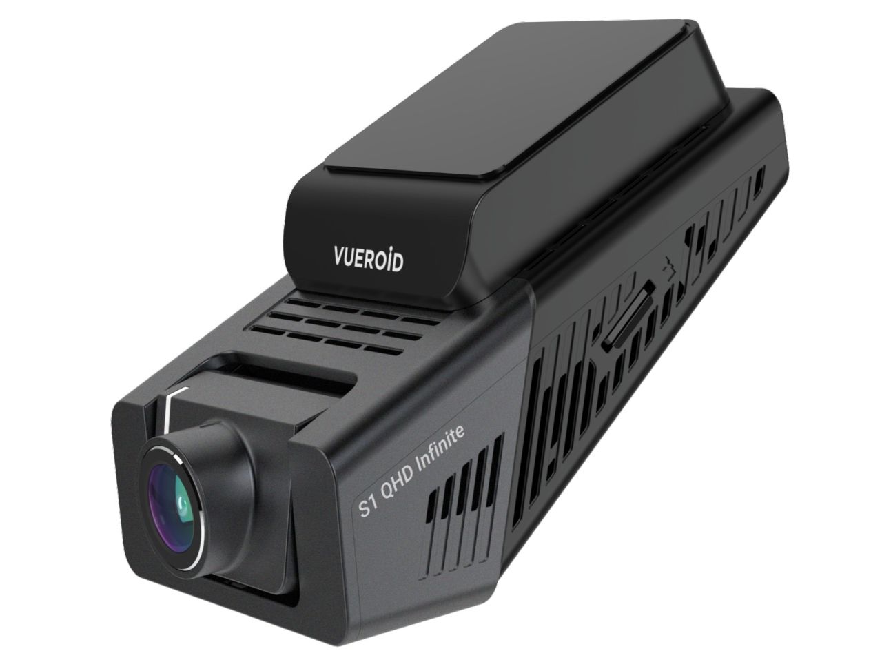 Vueroid launches always-on QHD dash cam with screen, GPS, and license plate enhacement