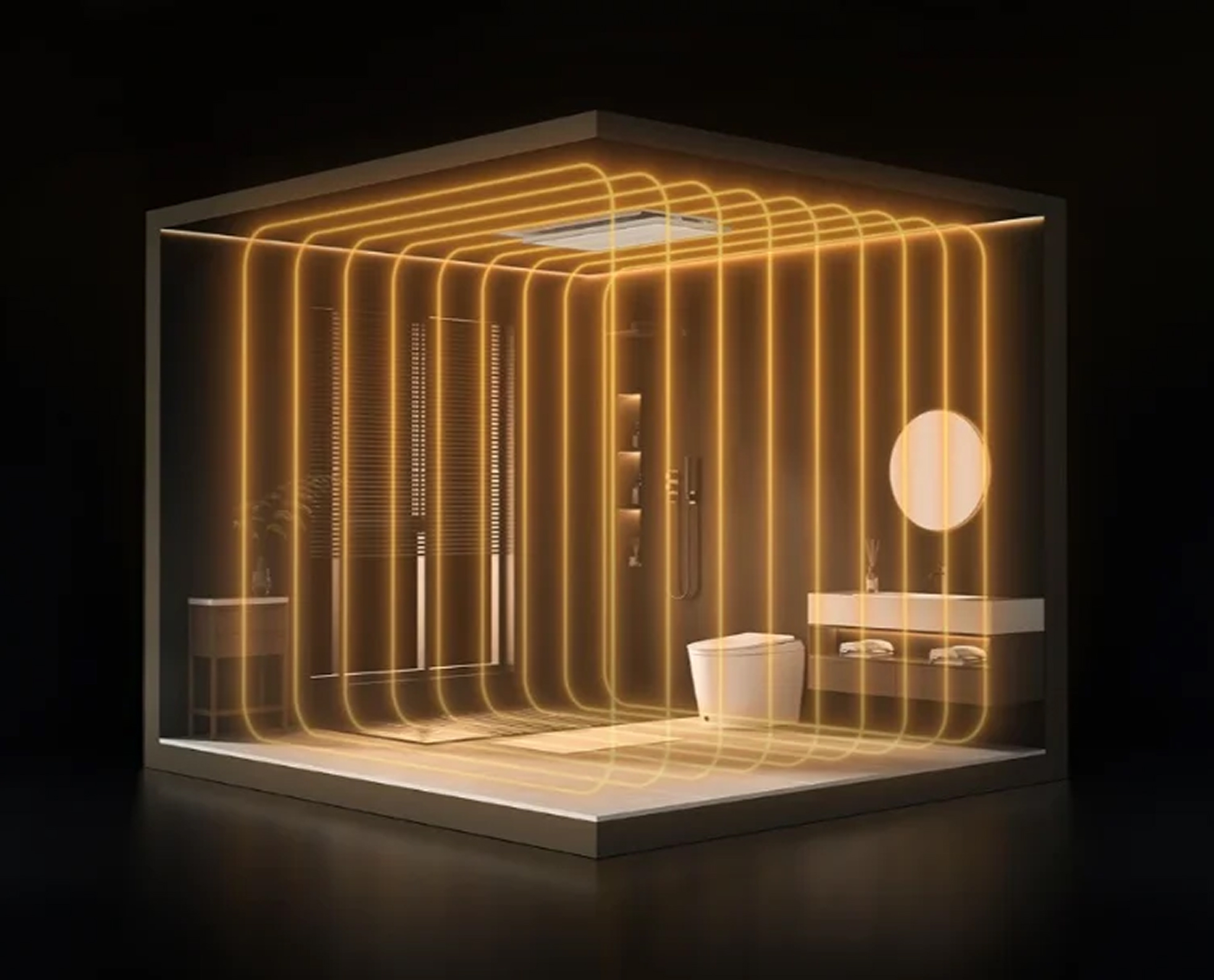 Xiaomi's new bathroom heater uses radar to know when you're in the shower