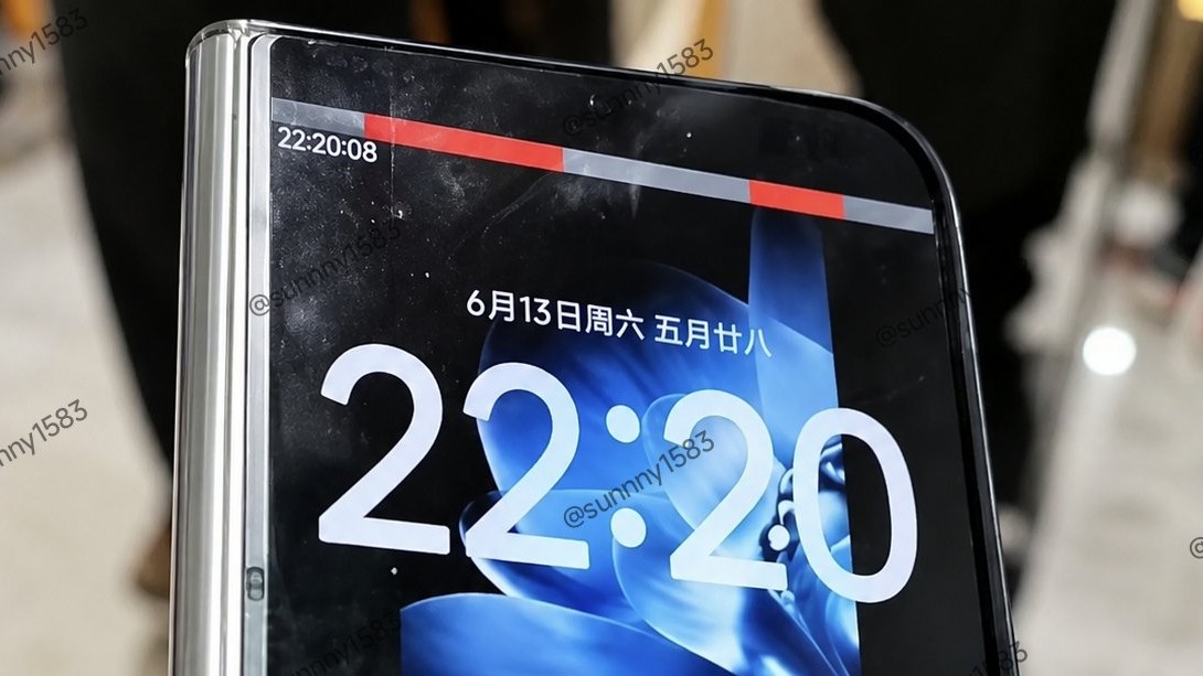 Xiaomi Mix Fold 5: First hands-on image of compact Galaxy Z Fold 8 and iPhone Ultra competitor running HyperOS 4 spotted
