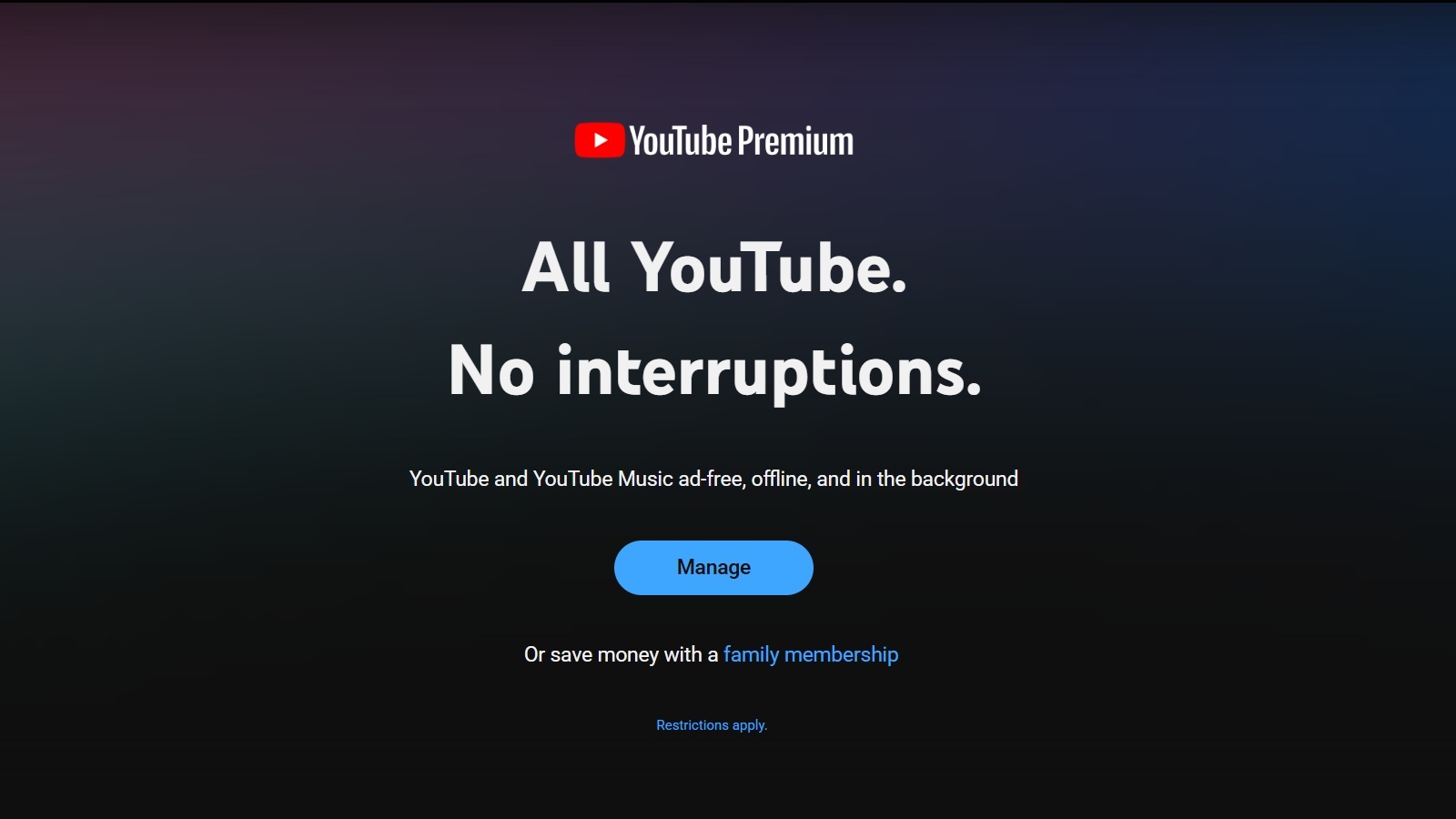 YouTube Premium price increases in the US