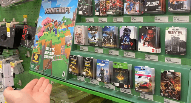 According to Reddit users, the photo was taken at a Target store in the United States.