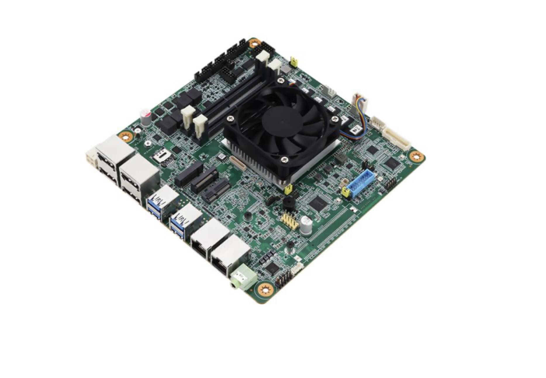 Compact Intel-powered Mini ITX motherboard arrives with up to 128 GB RAM and four Ethernet ports