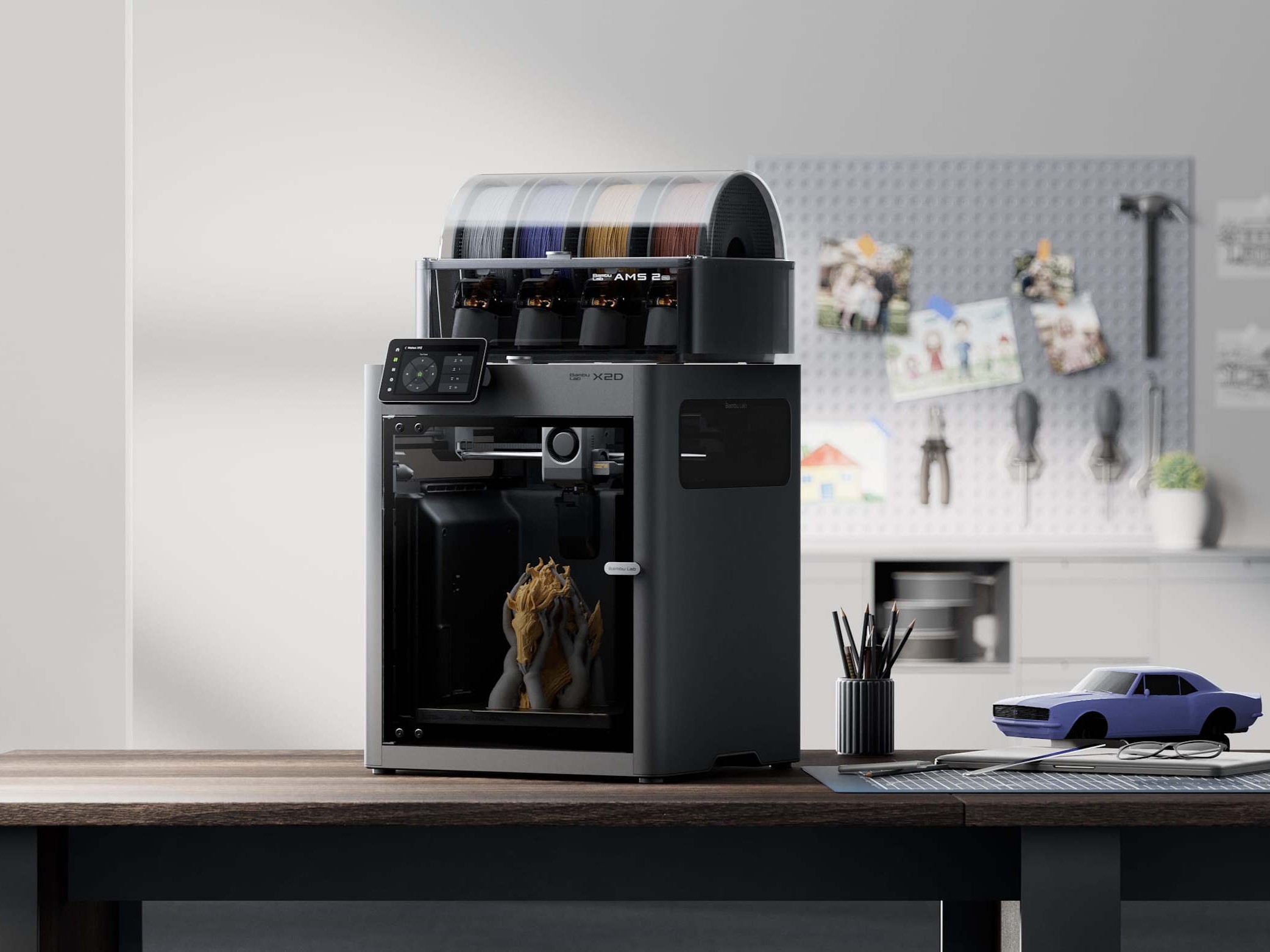 Bambu Lab's new 3D printer brings dual nozzles and multistage filtration