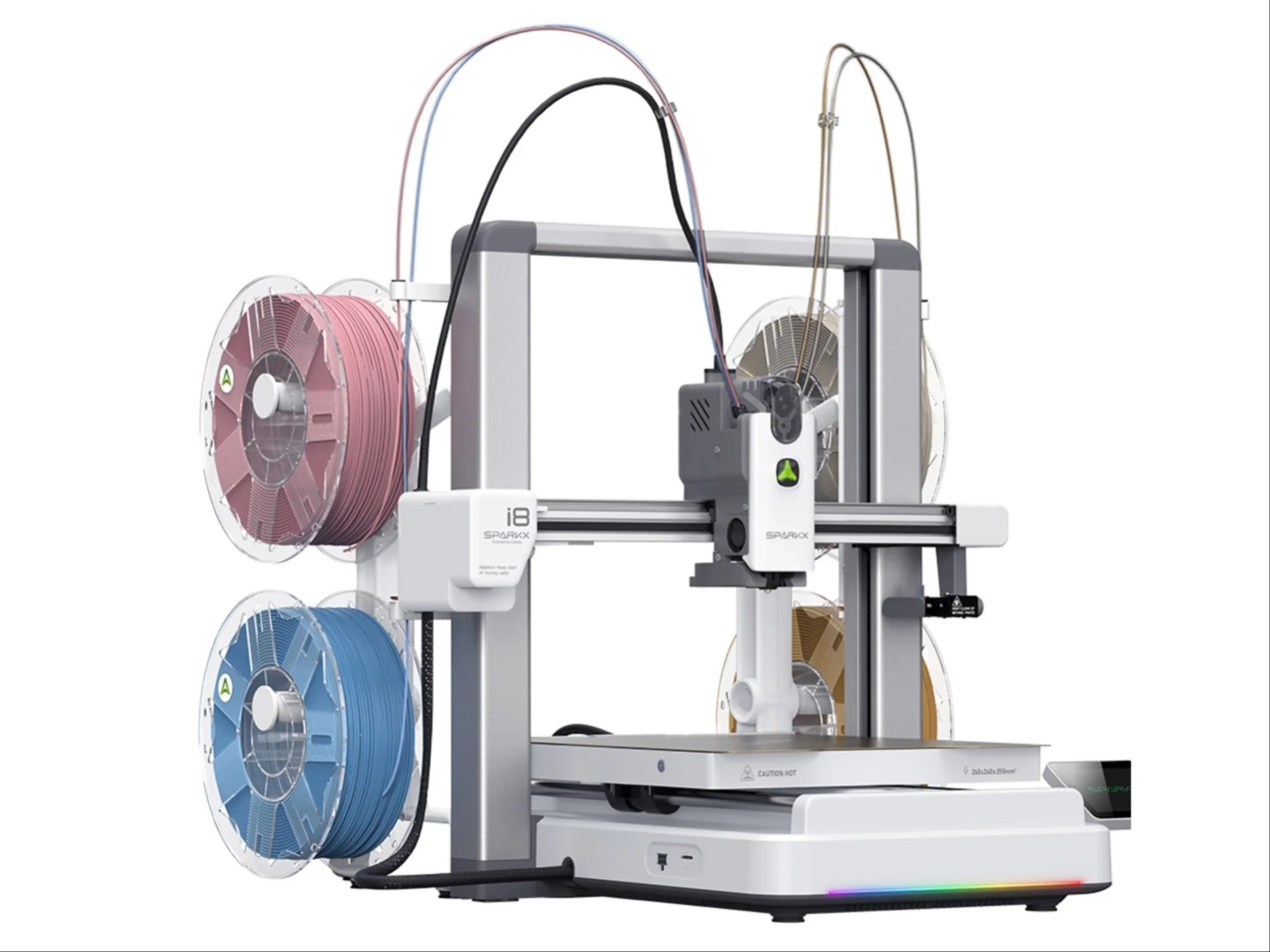 Creality Sparkx i8 uses clever QuarTeks system for zero waste, live now on Indiegogo