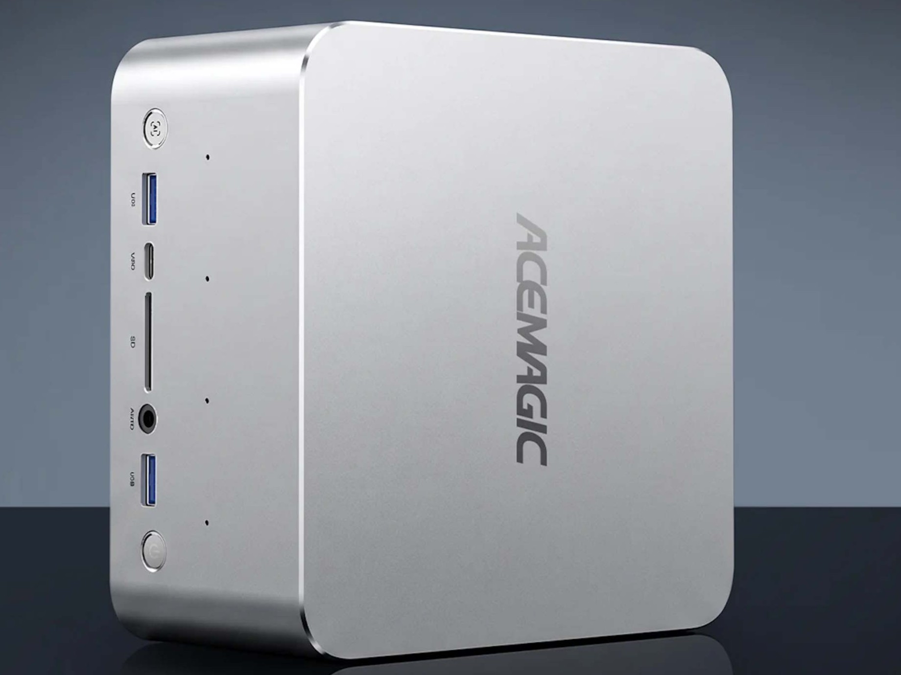 Compact with up to 128 GB of RAM: The Acemagic F9A features AMD Ryzen AI Max+