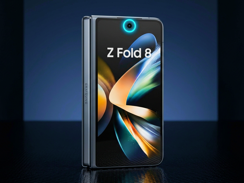 See it? Galaxy Z Fold8 renders reveal ultra-tiny 2.5mm punch-hole; no under-display camera