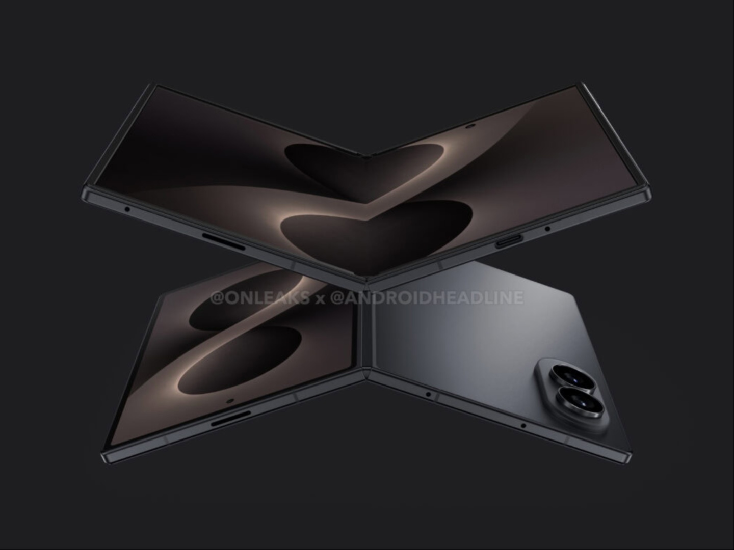 Galaxy Wide Fold, arguably the more exciting foldable, shows up in early renders