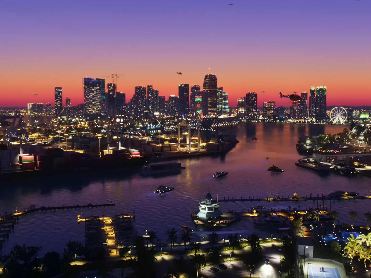 GTA 6 Vice City: Rockstar shows a dense, active, and vibrant night in the ‘sunniest place in America’