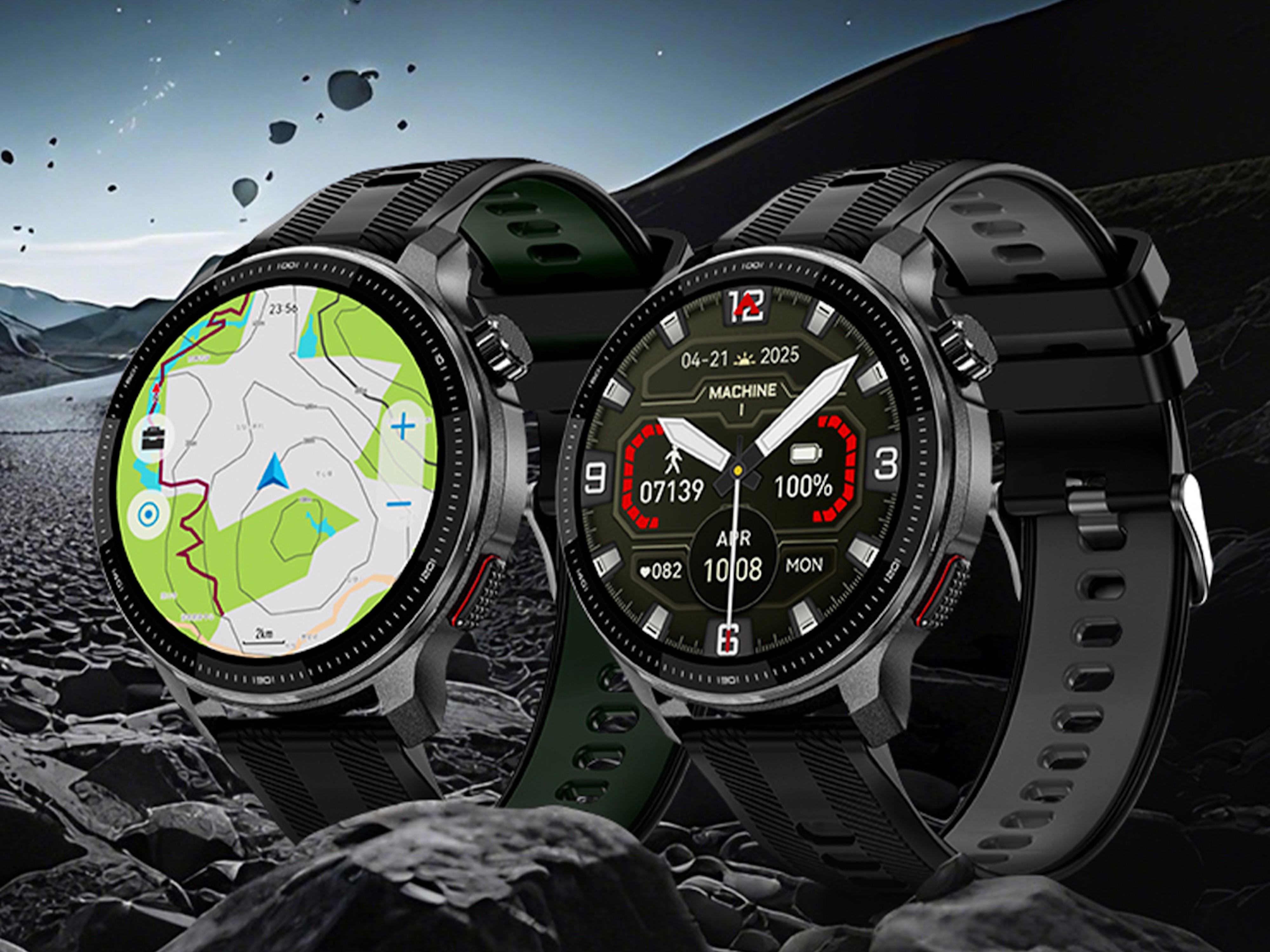 Much cheaper than Garmin smartwatches: DTG6 offers rugged design and offline maps