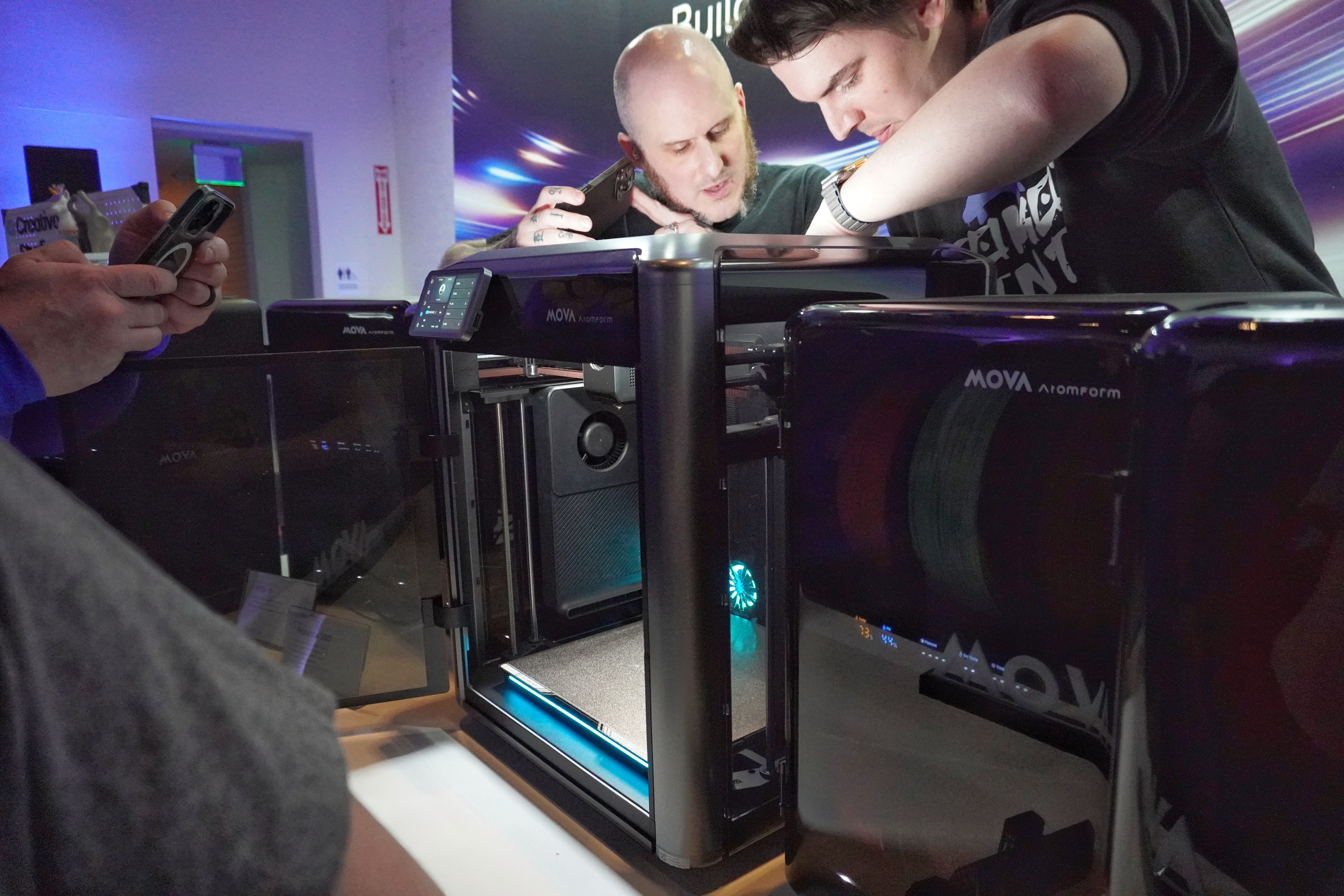 MOVA launch: AtomForm Palette 300 36-color 3D printer goes hard on features
