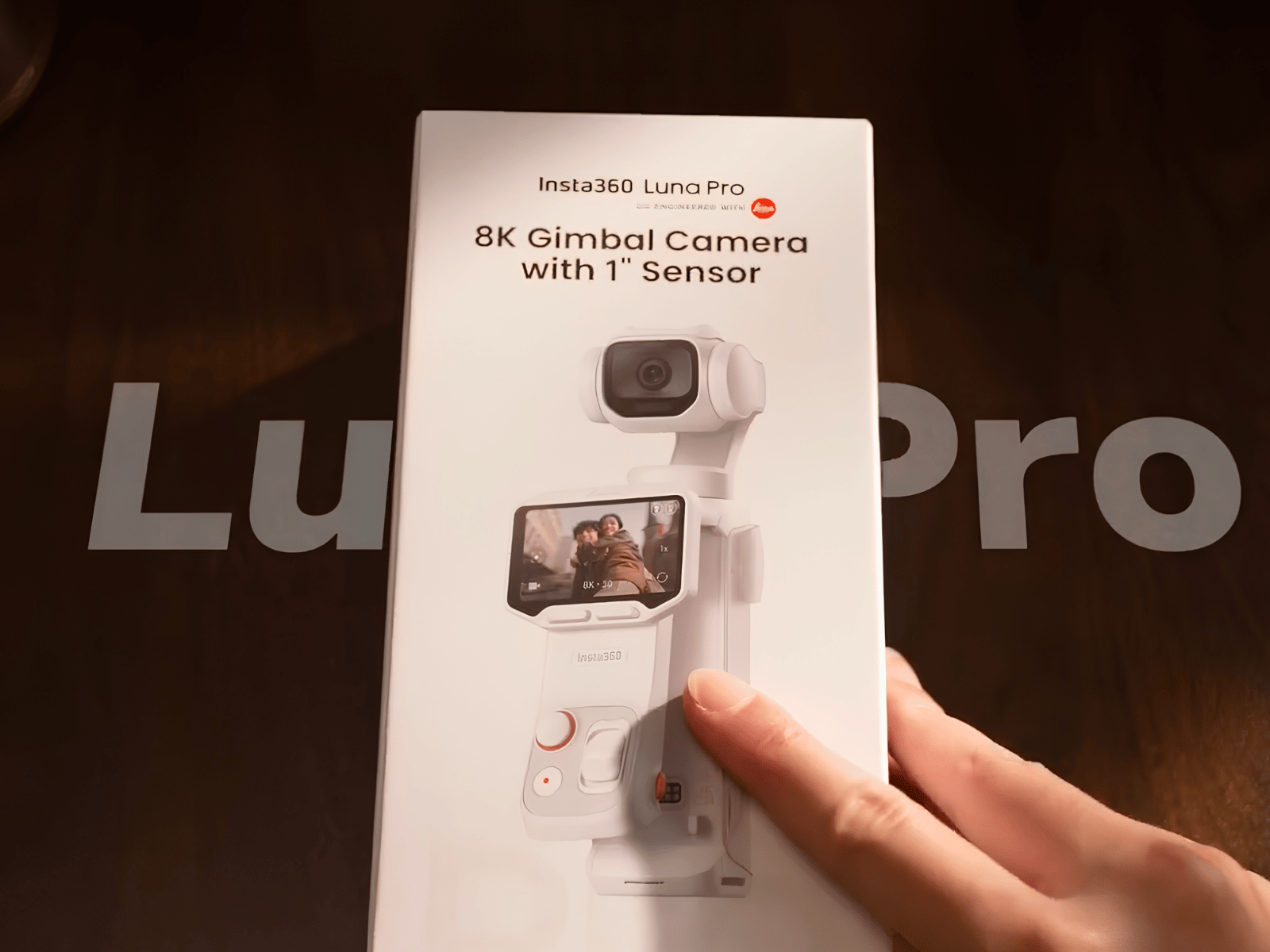 Insta360 Luna Pro official launch date revealed as unboxing video drops