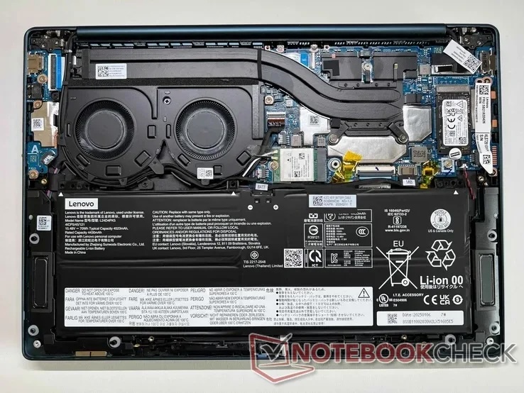 The Lenovo Yoga Slim 7x laptop features upgradable storage, but no upgradable RAM.