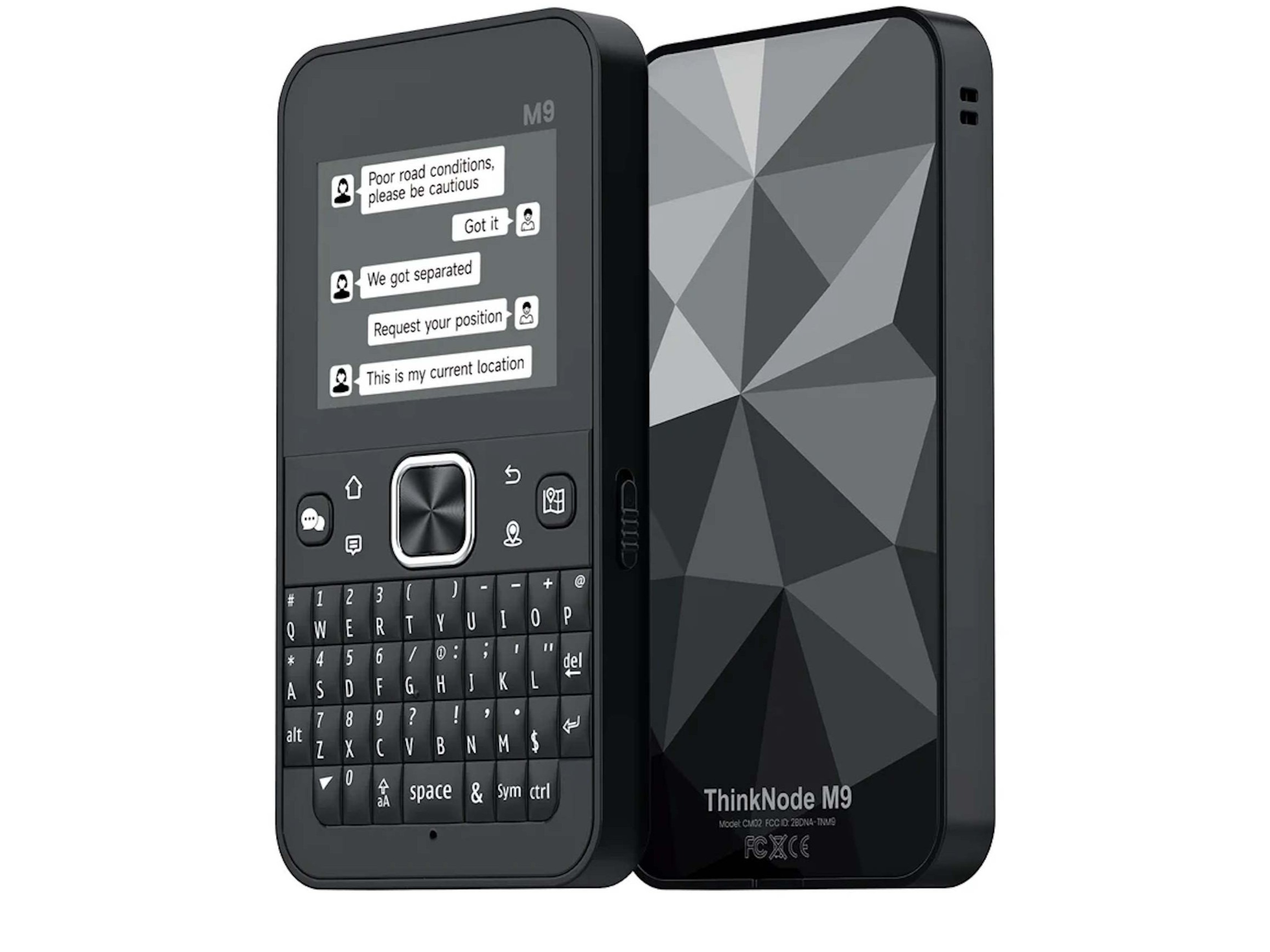 Elecrow ThinkNode M9: Mobile messenger with GPS and keyboard enables off-grid communication