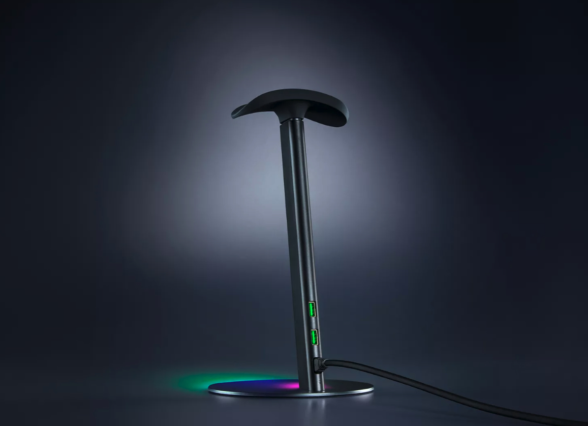 Razer reveals new headphone stand with pressure sensitivity and 12-zone RGB