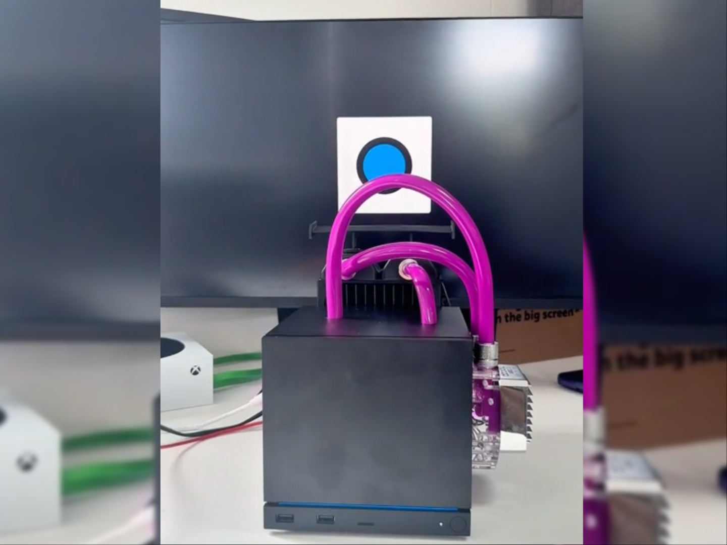 Steam Machine watercooled: Valve’s modded console reminds us of Bane from the comics
