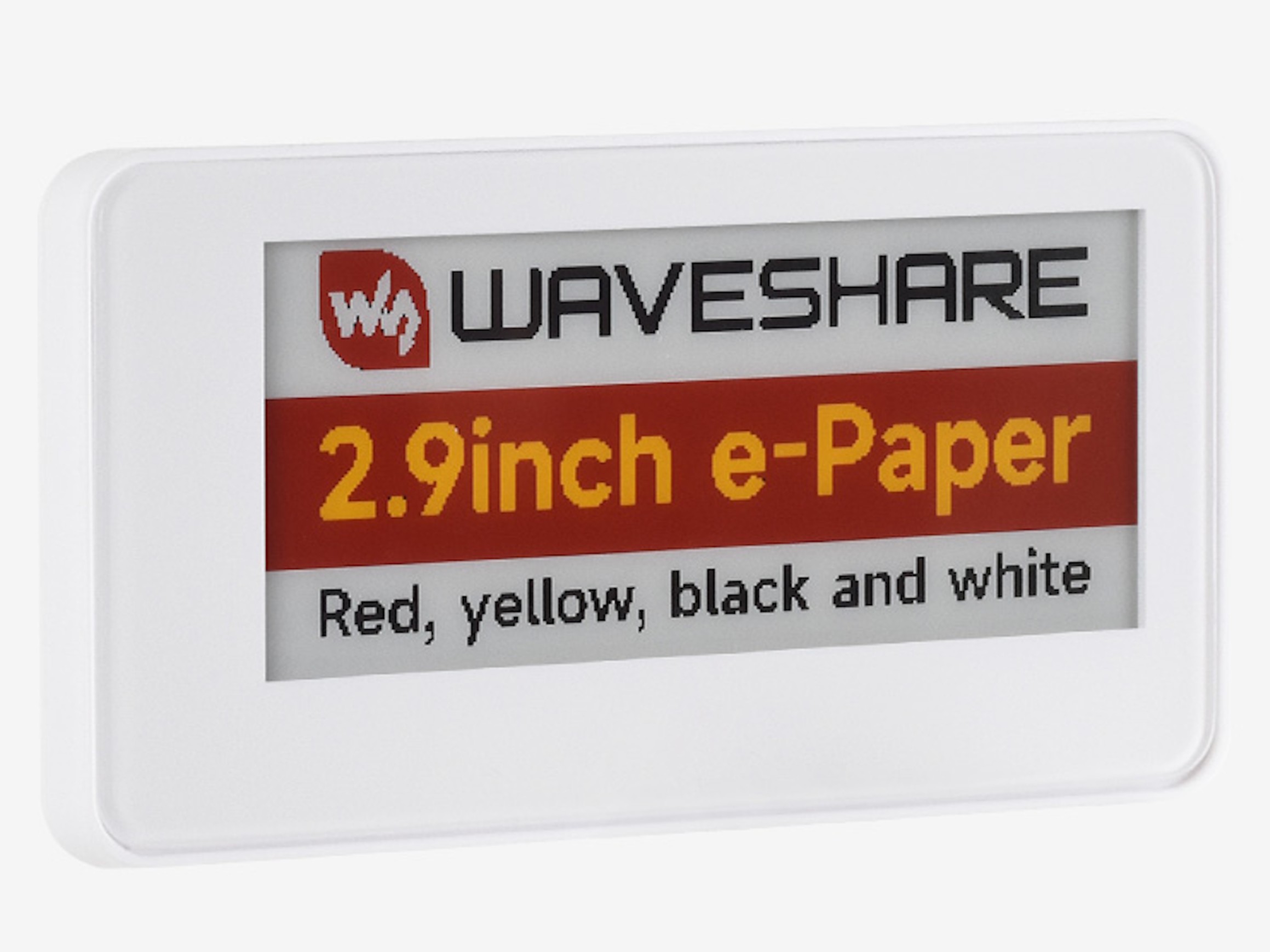 Waveshare NFC e-paper display: no battery, no cables, supports color content