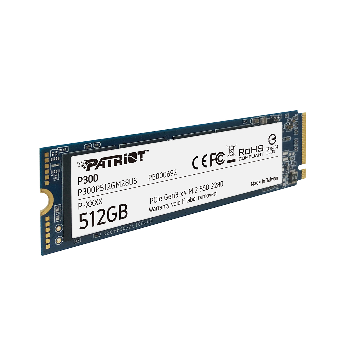 Åben lunge Telegraf Patriot P300 P512GM28US PCIe x4 NVMe 512 GB SSD Benchmarked -  NotebookCheck.net Reviews