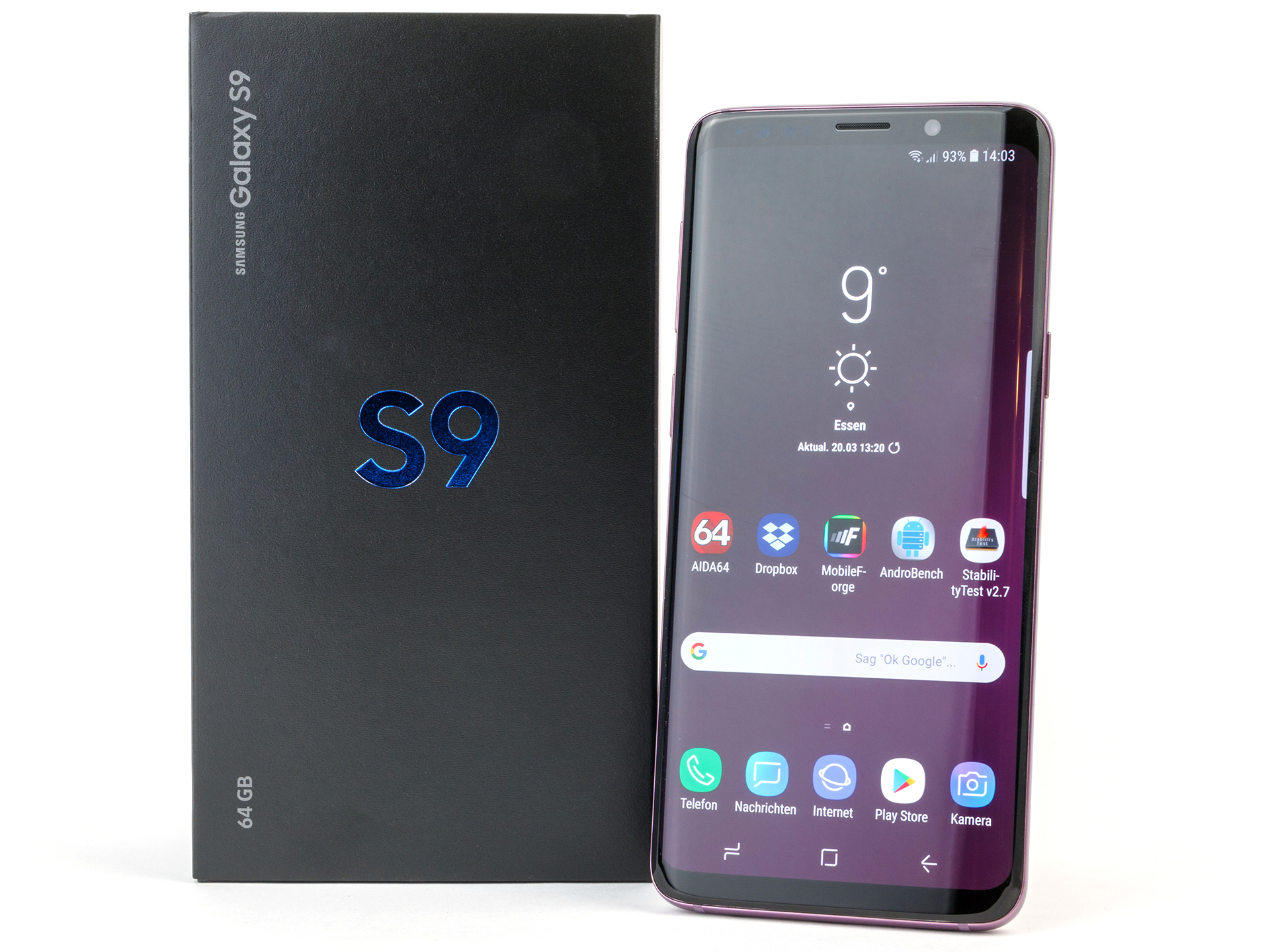 Samsung Galaxy S9 Smartphone Review Notebookcheck Review
