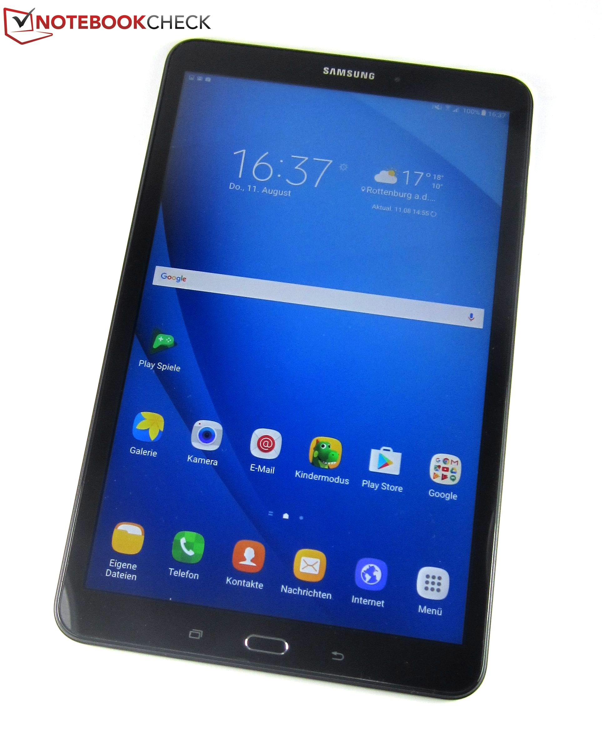 Kleren havik bende Samsung Galaxy Tab A 10.1 (2016) Tablet Review - NotebookCheck.net Reviews