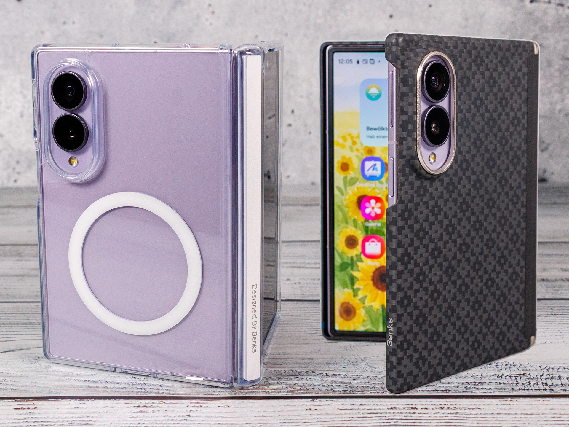 Protecting the Galaxy Z Fold8 – Benks Grand Combo cases review