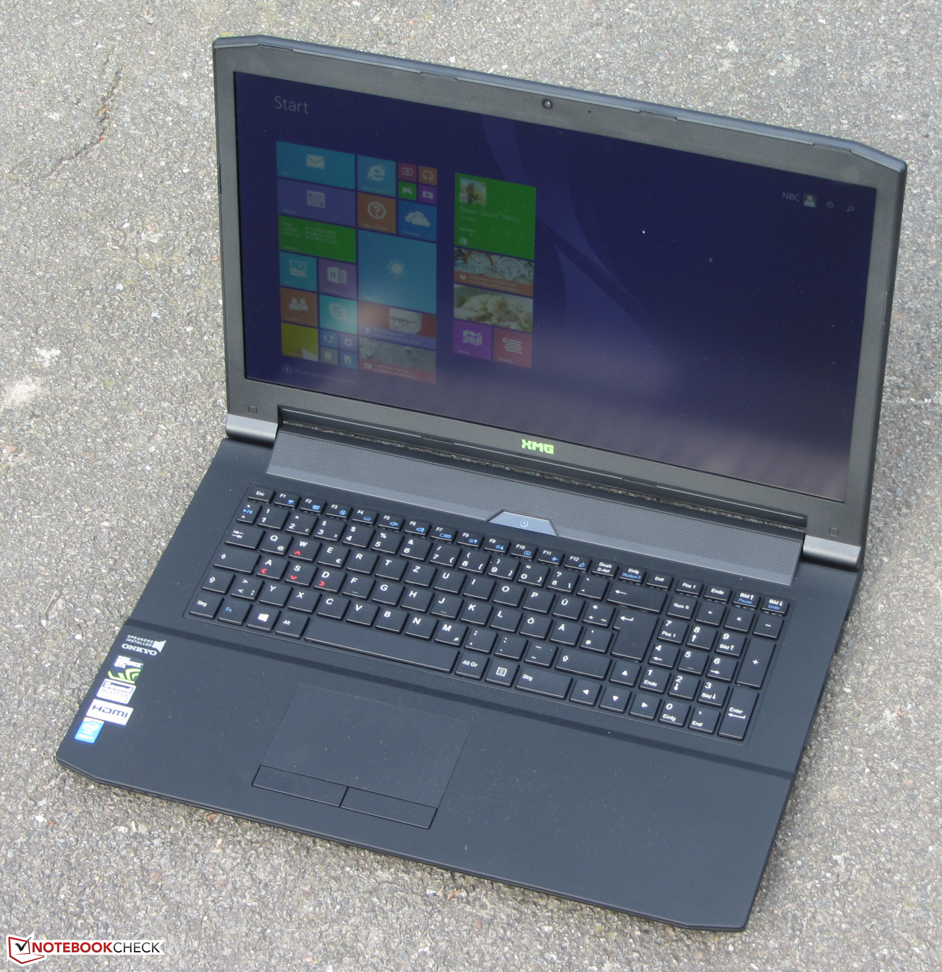 Schenker Xmg 05 Clevo N170sd Notebook Review Notebookcheck Net Reviews