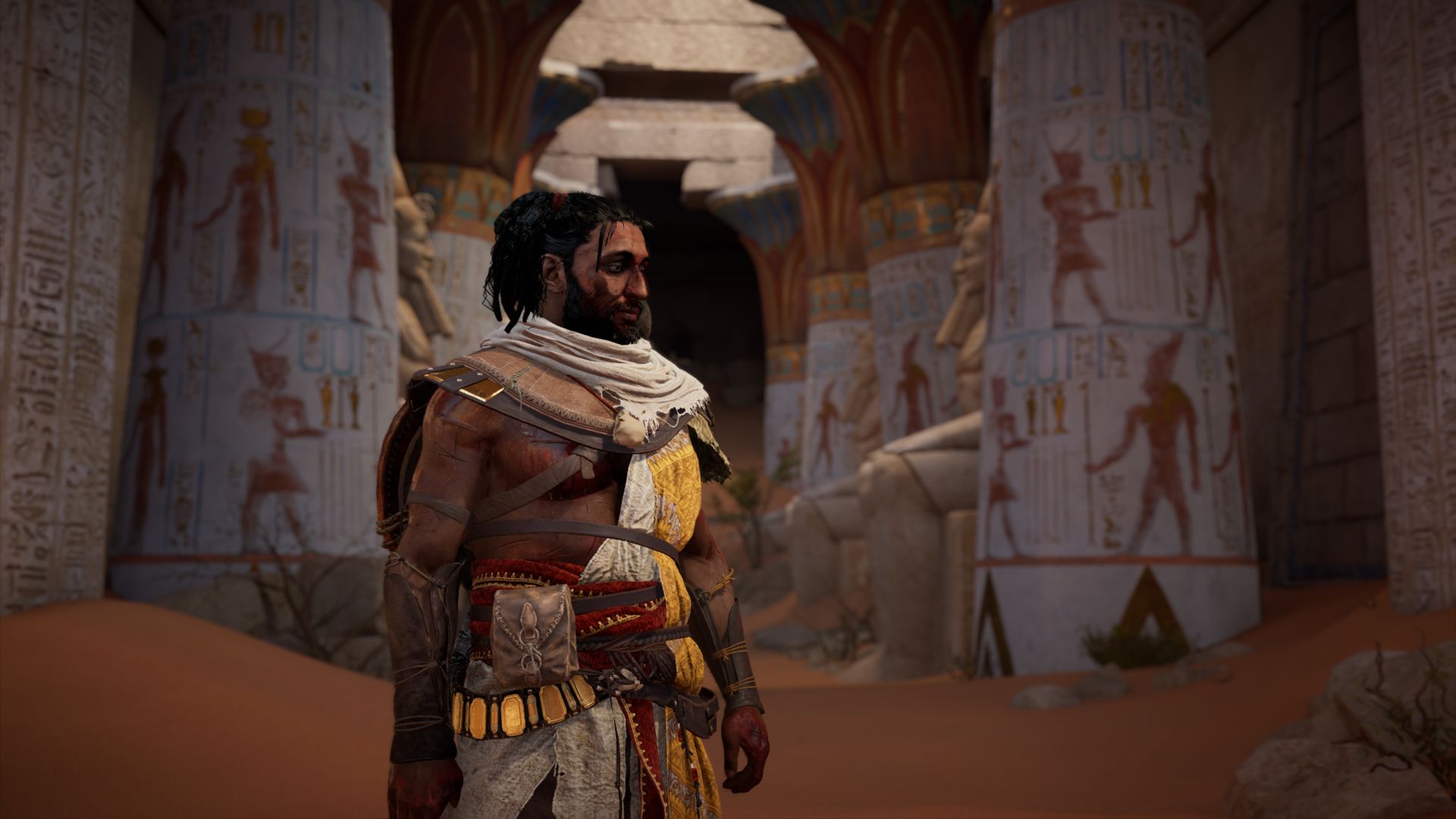 Assassin's Creed Origins  40Hz mode, high graphics, Vulkan