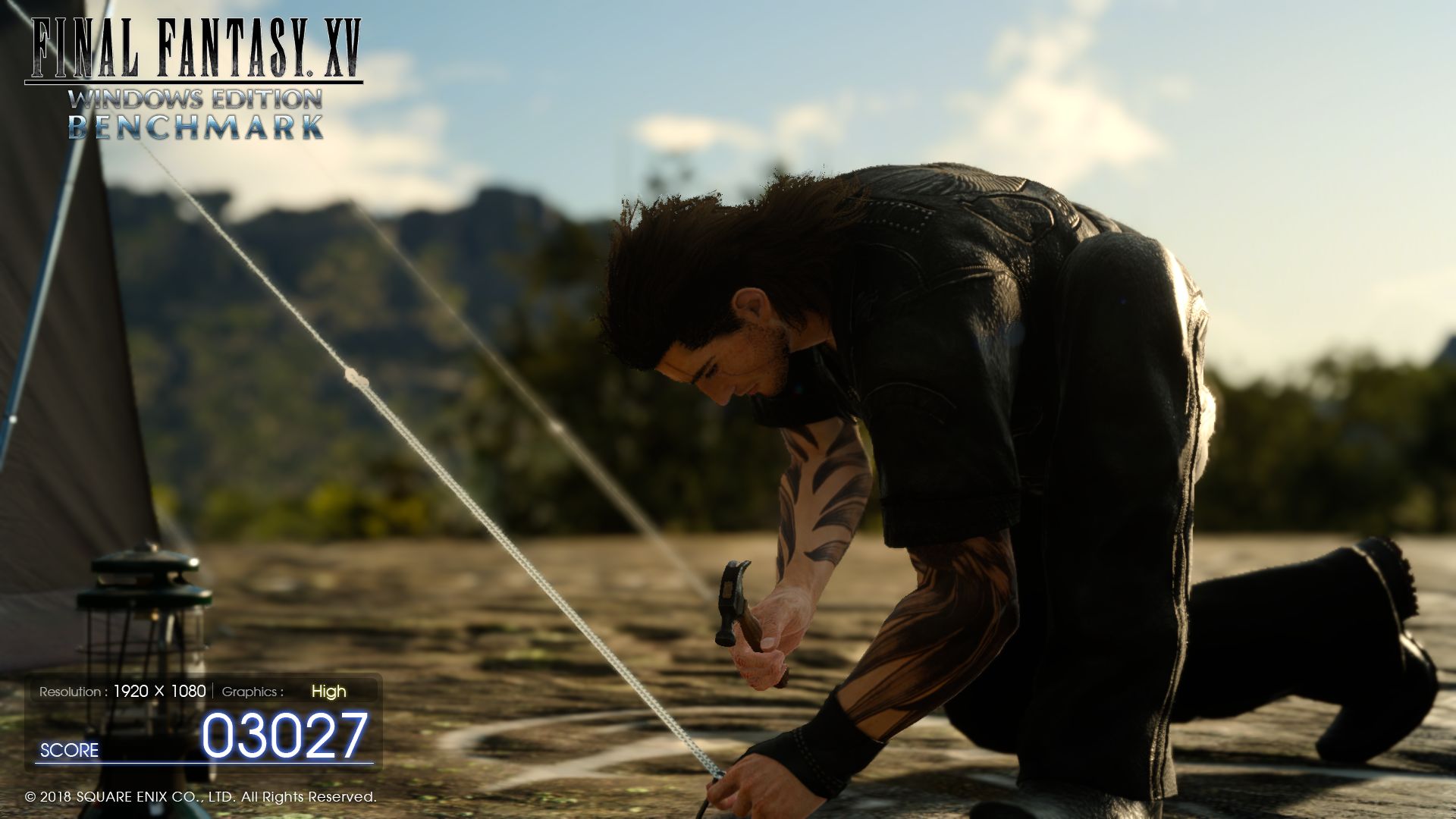 FINAL FANTASY XV WINDOWS EDITION Benchmark