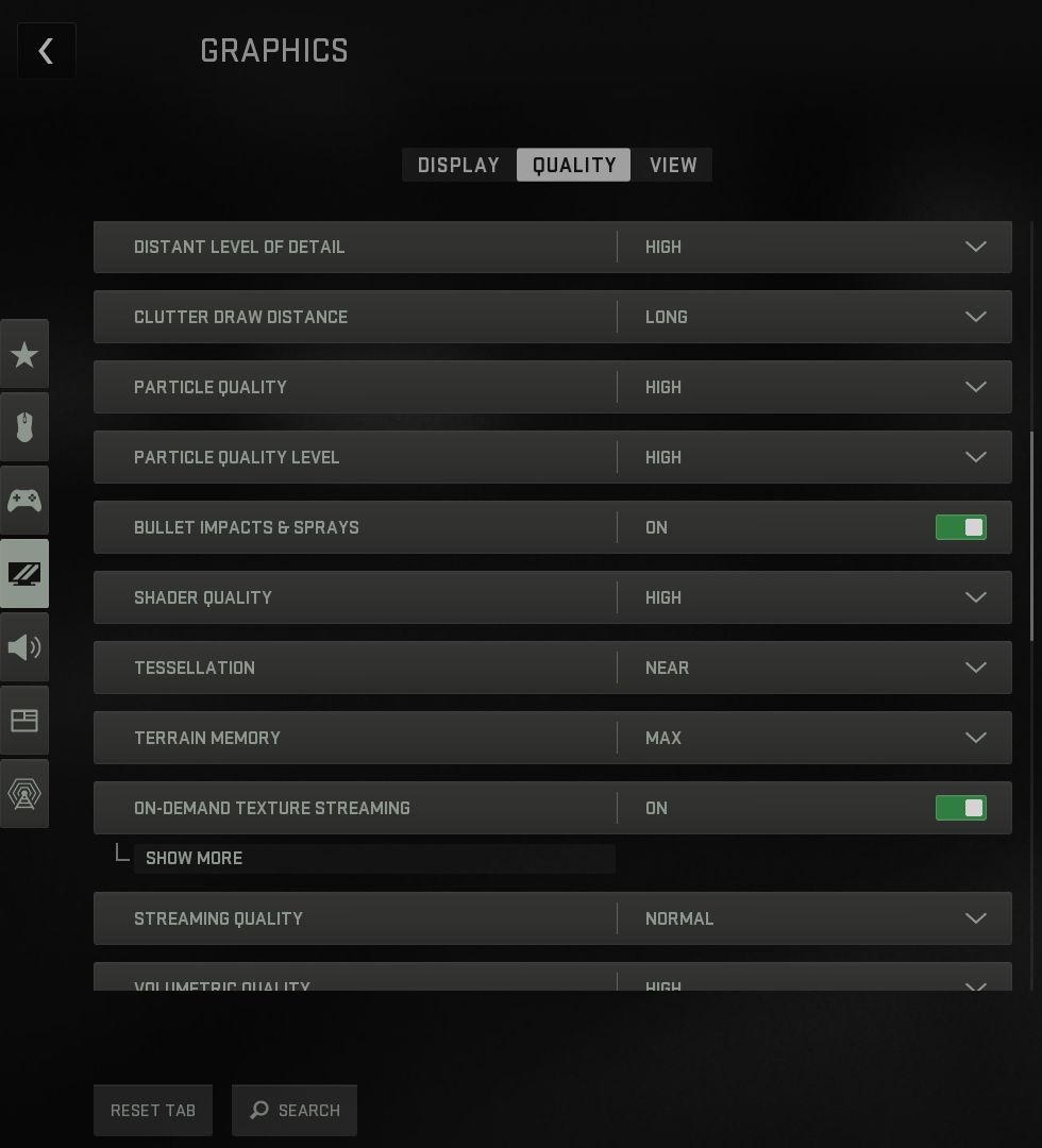 Call of Duty Modern Warfare 2 (2022): Settings, performance