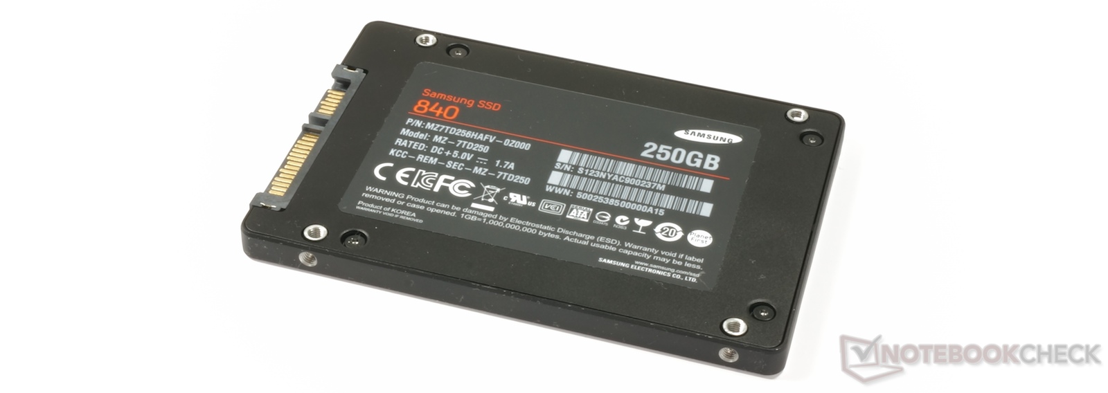 Samsung SSD 840 Series: - NotebookCheck.net Reviews