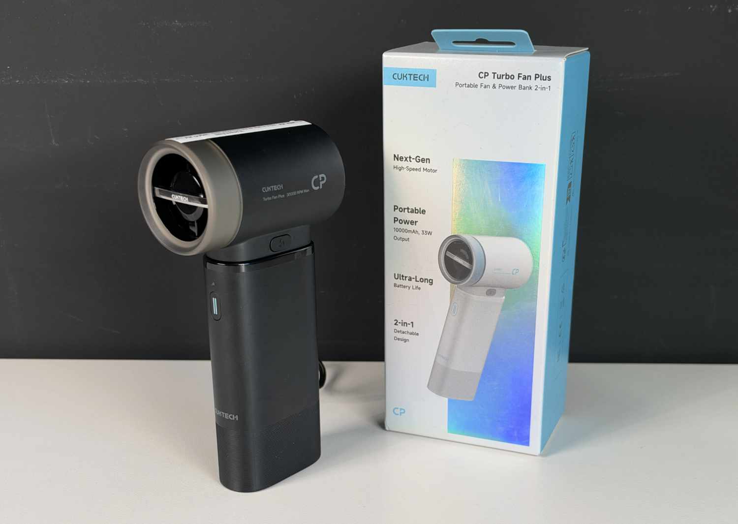 A lifesaver in the heat and when your smartphone battery Is dead: Cuktech CP Turbo Fan Plus review