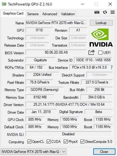 Nvidia GeForce RTX 2060 RTX 2070 RTX 2080 Laptop GPUs Performance Review NotebookCheck Reviews