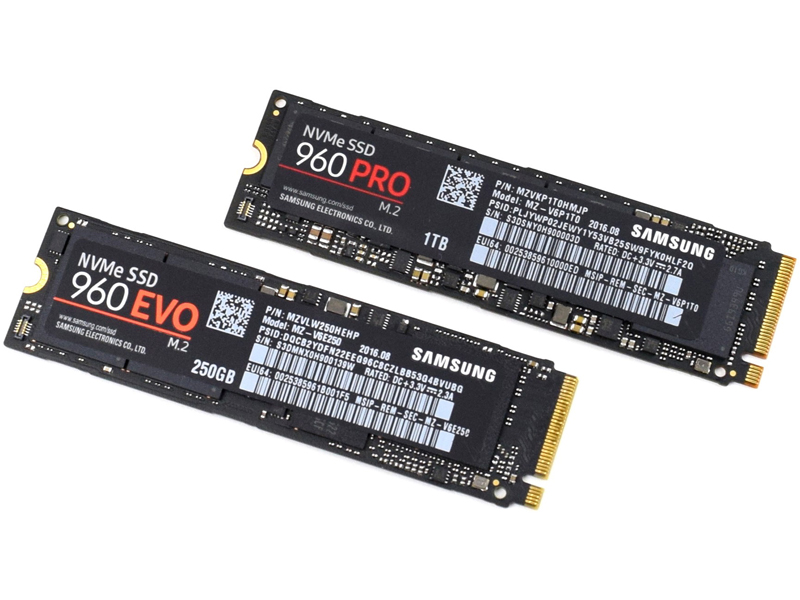 Samsung 960 Evo and Samsung 960 Pro SSD Review NotebookCheck Reviews