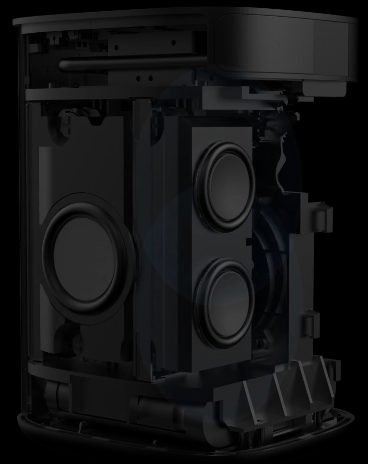 Audio is delivered via two 3 Watt Harman-Kardon speaker units. Audio is decent but lacking body. (Image via XGIMI)